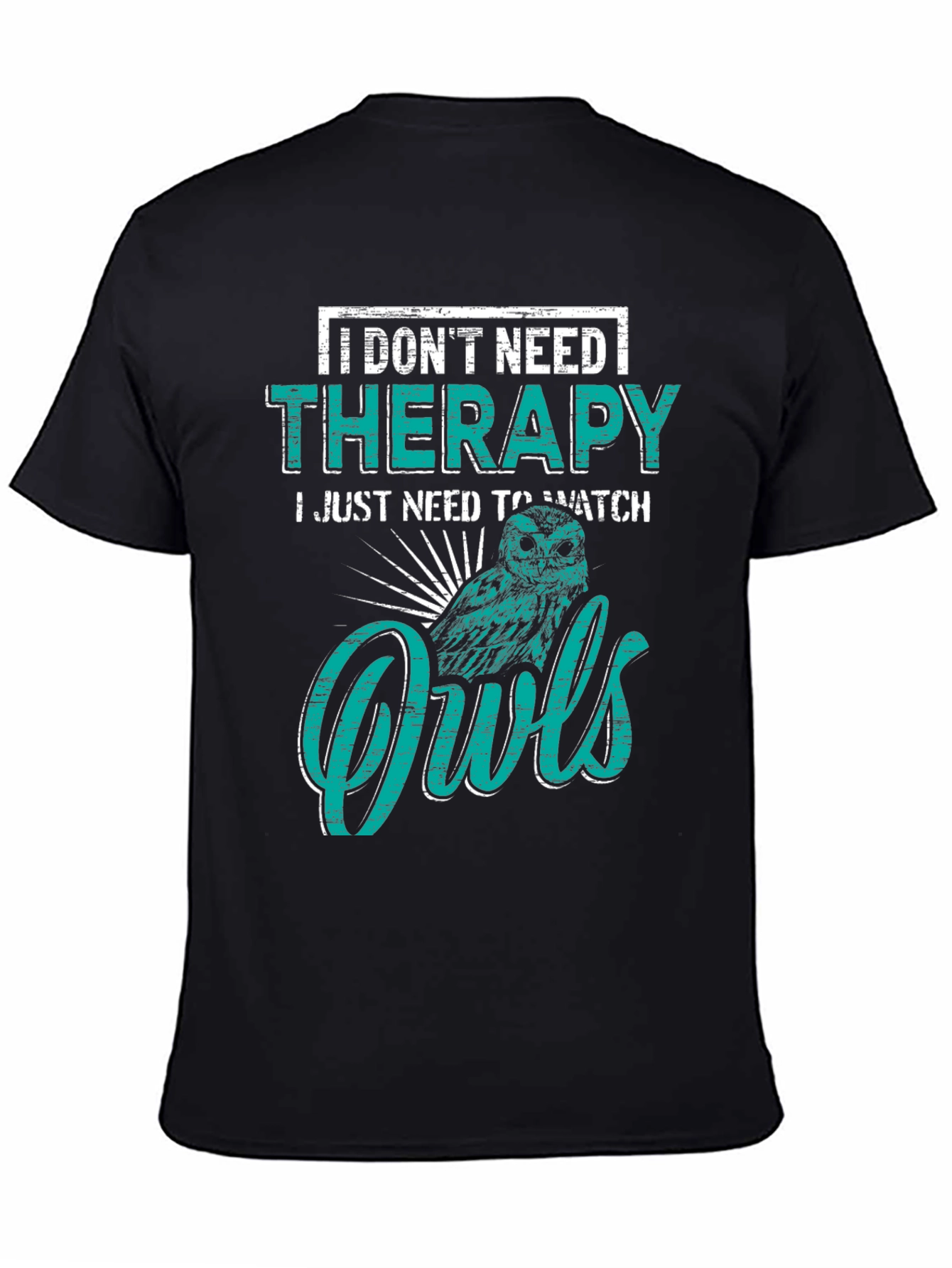 Owl Lover Therapy T-Shirt