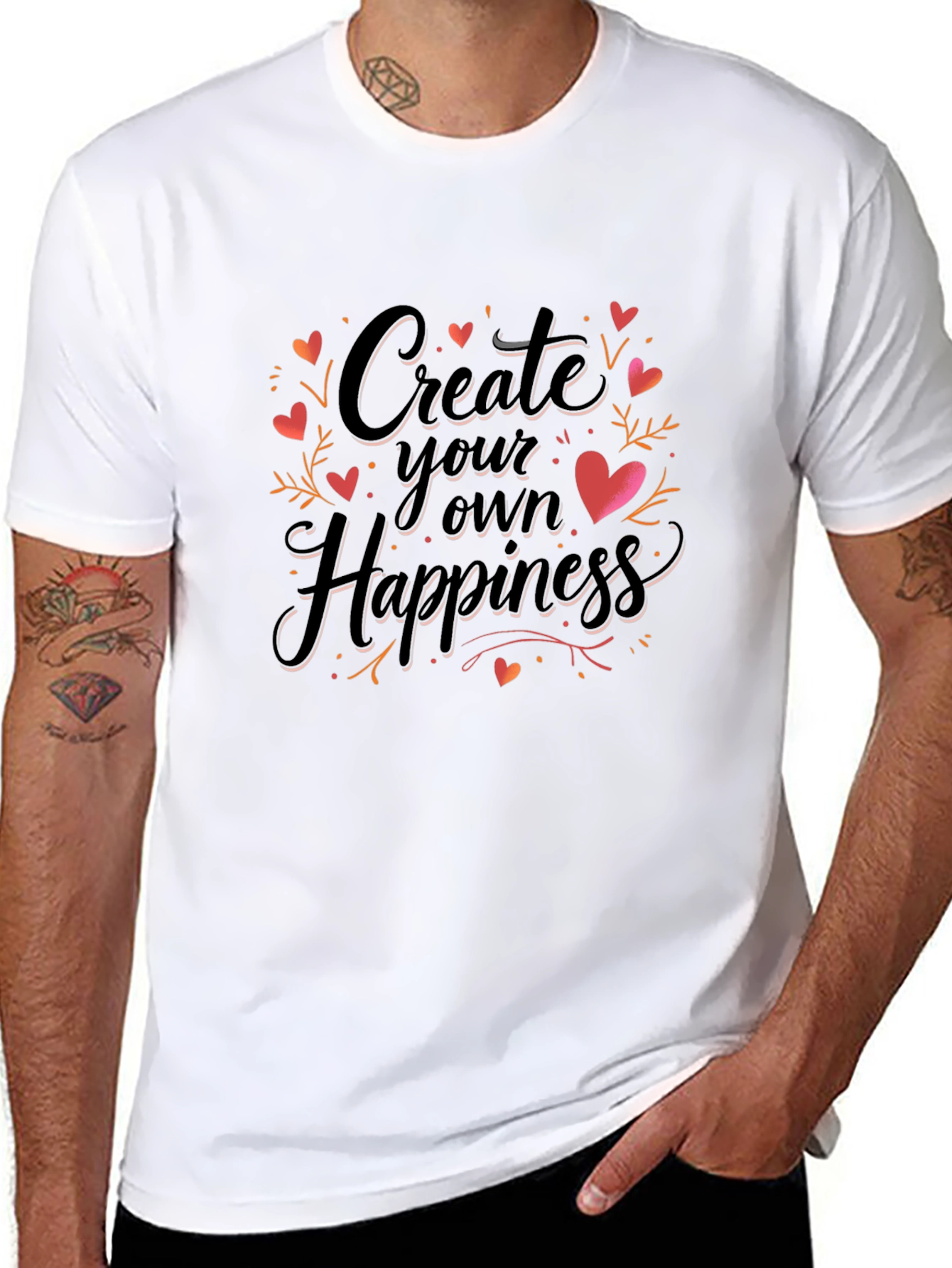 Create Your Own Happiness Graphic Tee