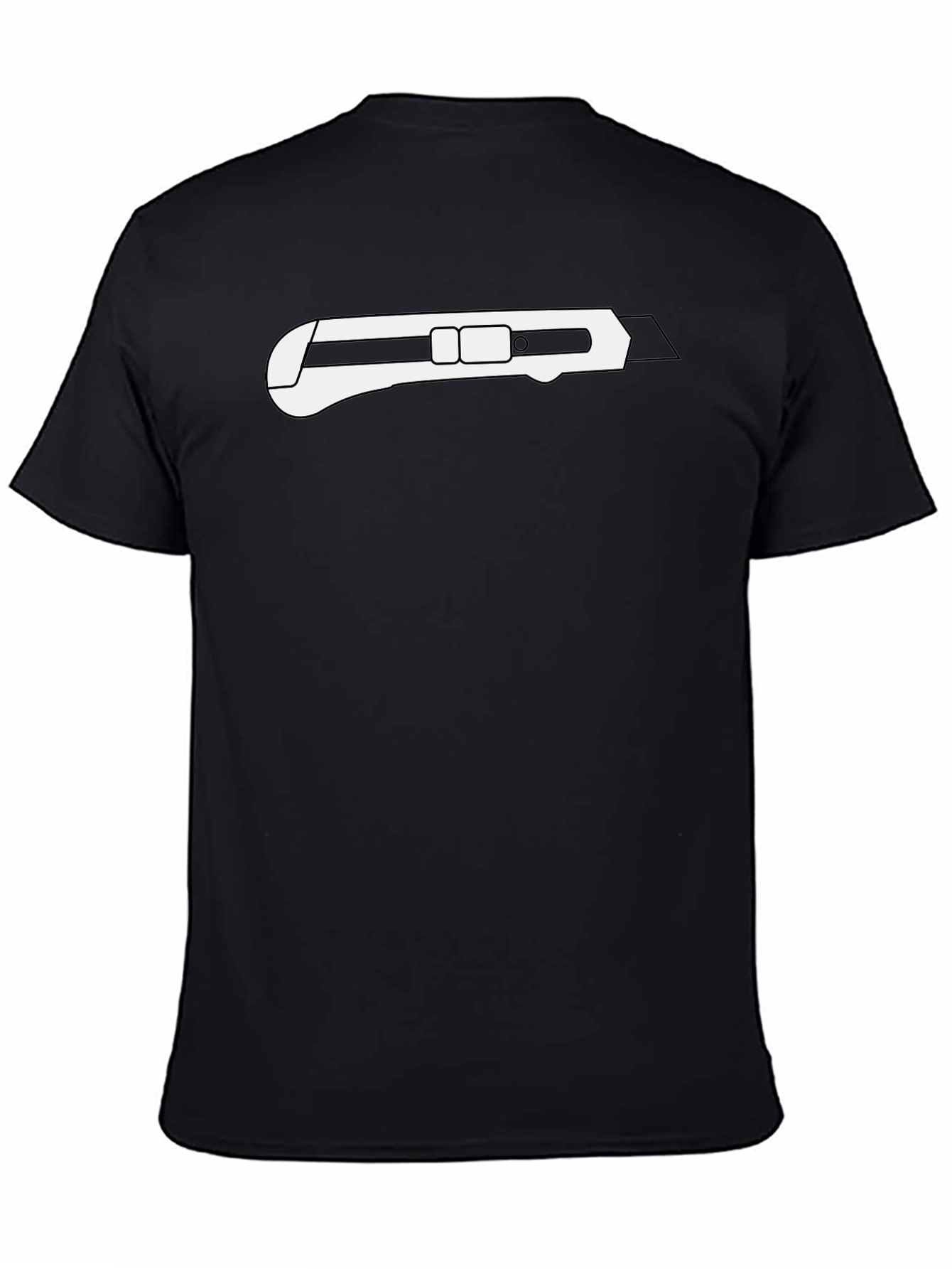 Utility Knife Graphic Tee - Modern Edgy Style