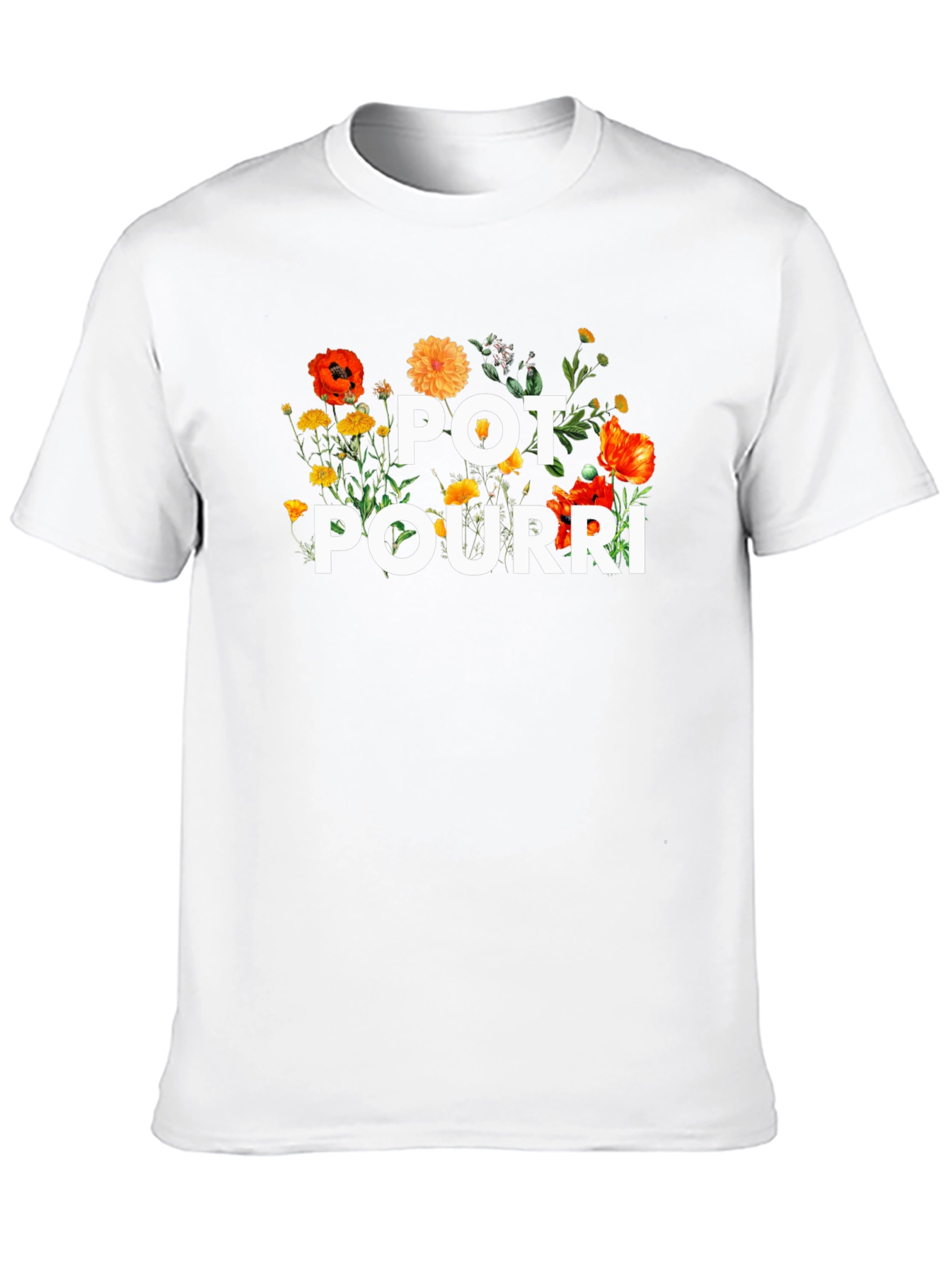 Pot Pourri Floral T-Shirt