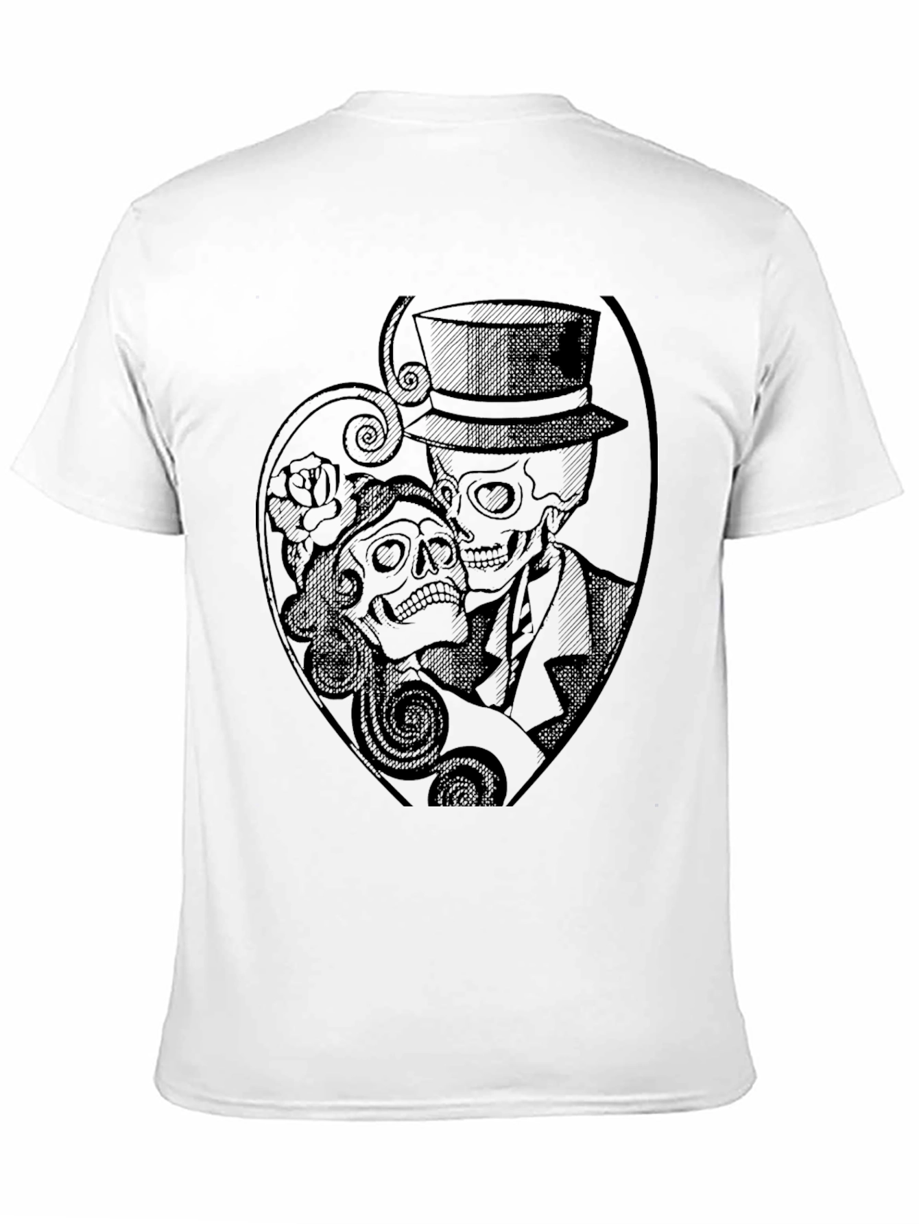 Day of the Dead Couple Graphic Tee