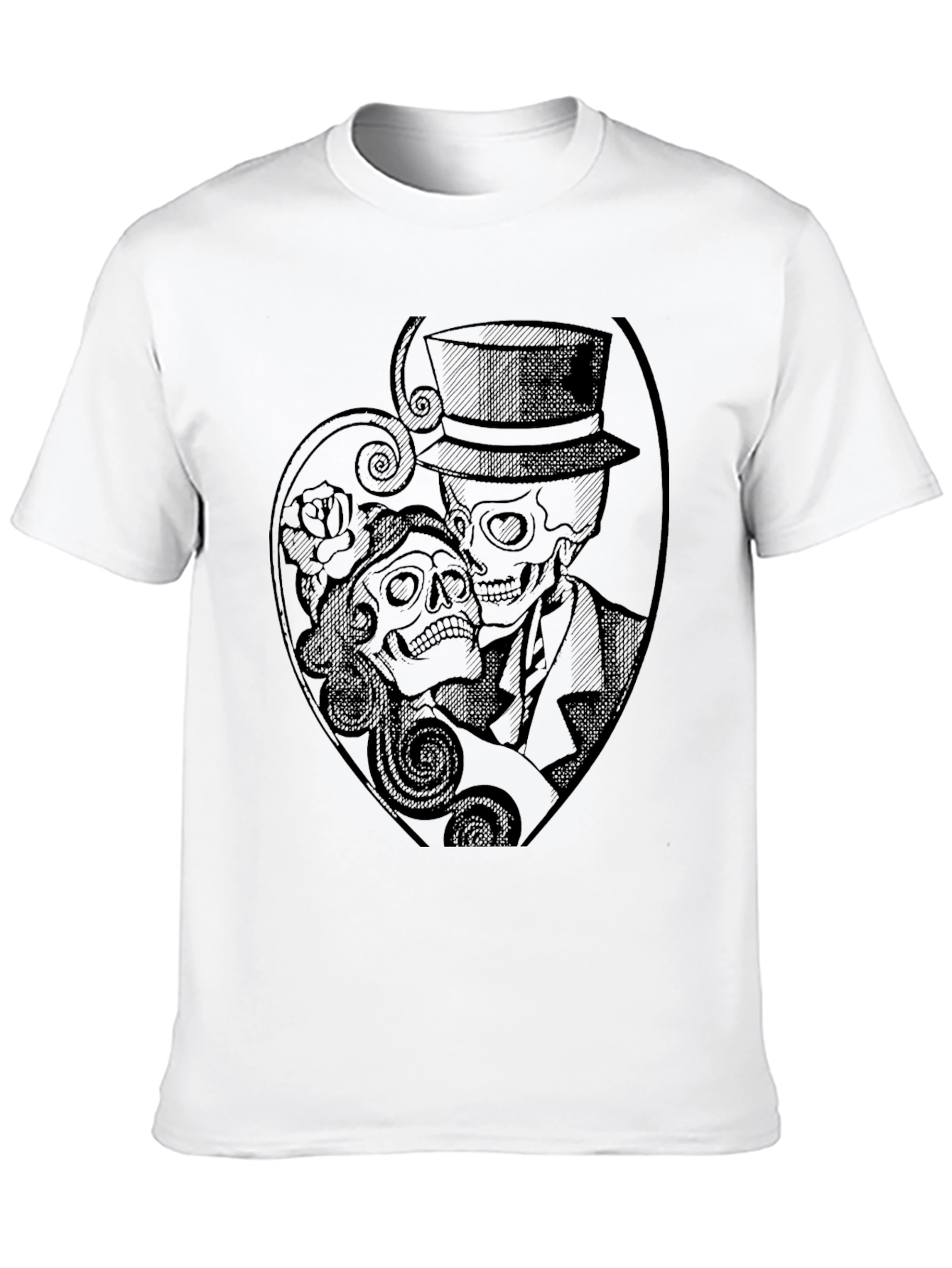Day of the Dead Couple Graphic Tee