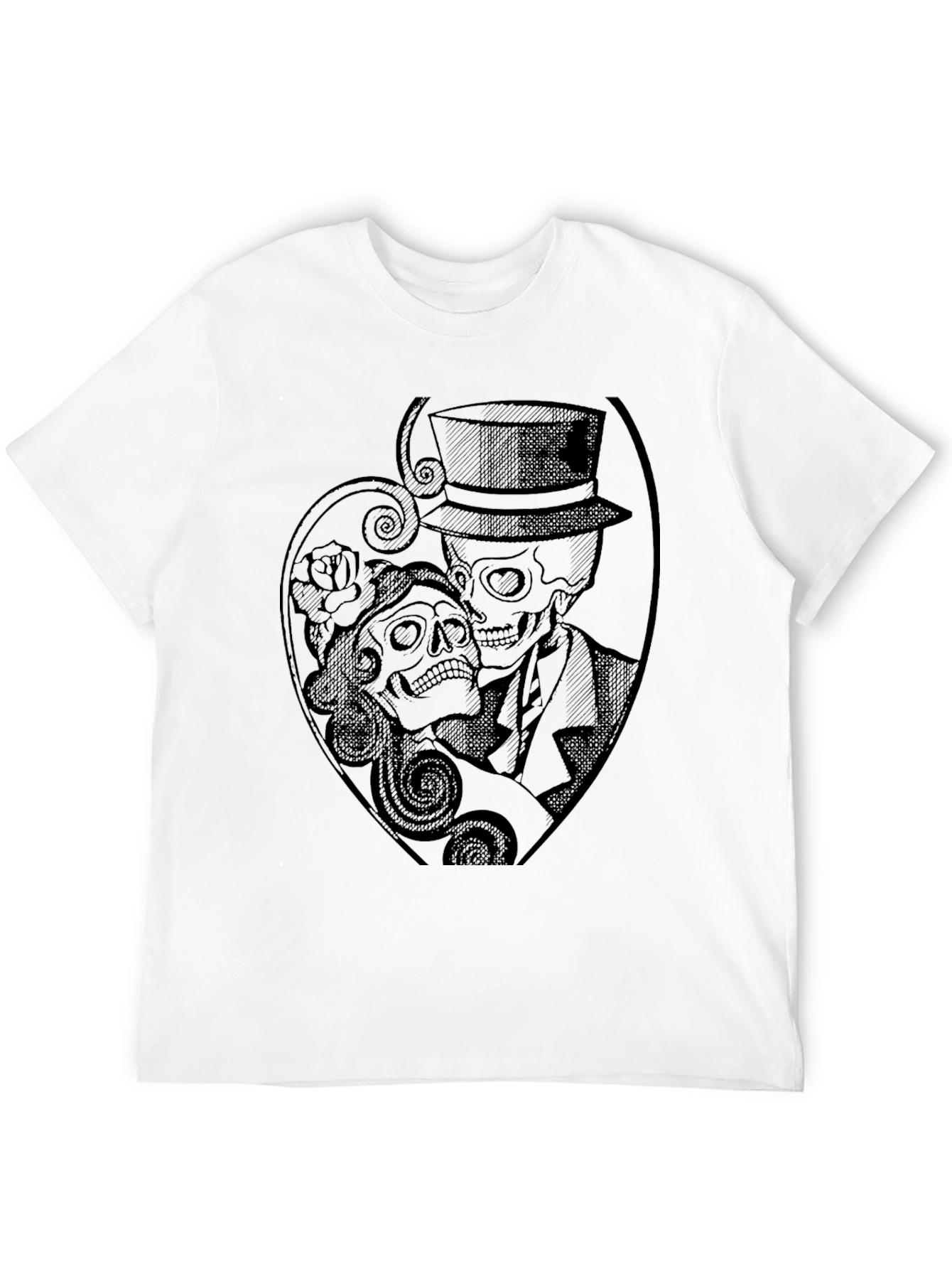 Day of the Dead Couple Graphic Tee