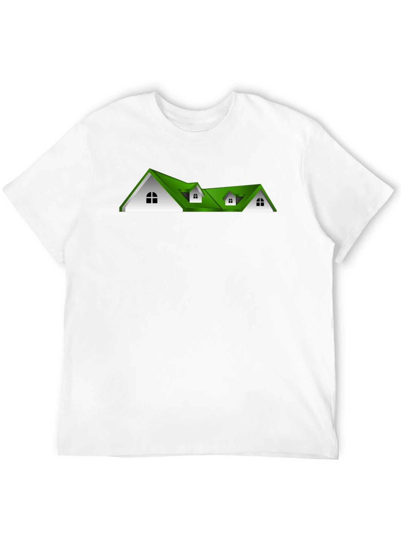 Green Roof House T-Shirt