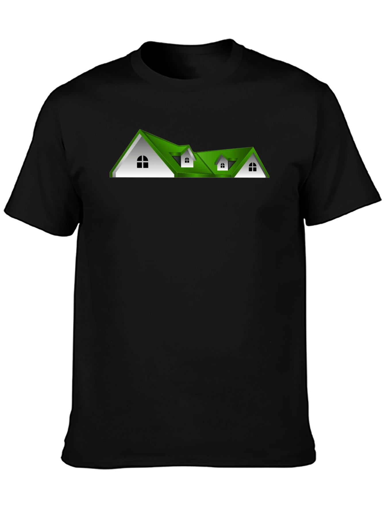 Green Roof House T-Shirt