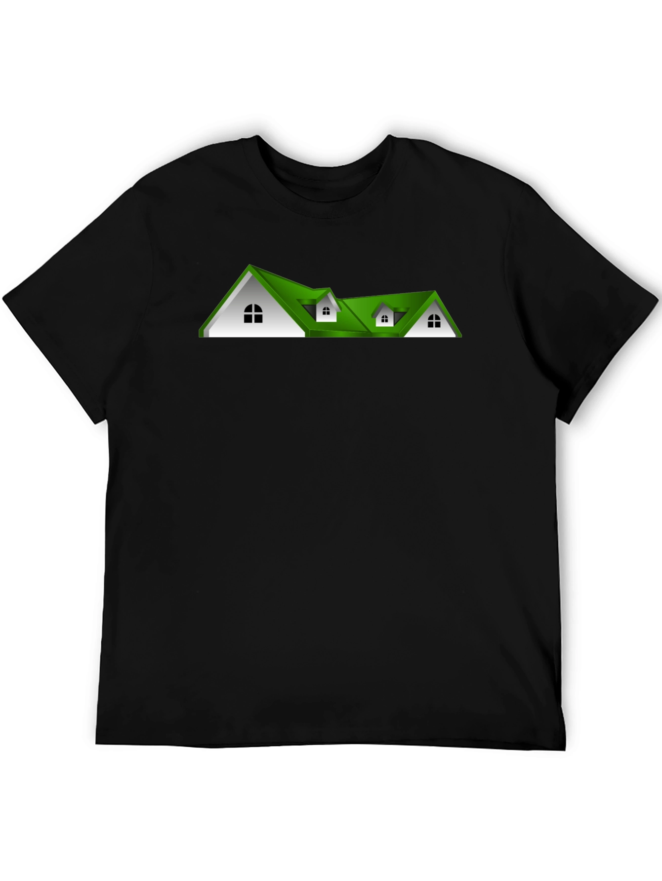 Green Roof House T-Shirt
