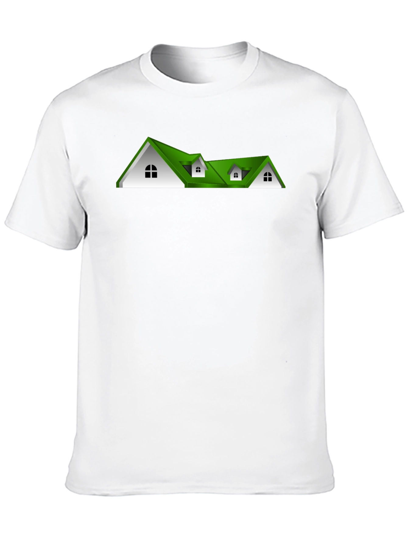 Green Roof House T-Shirt