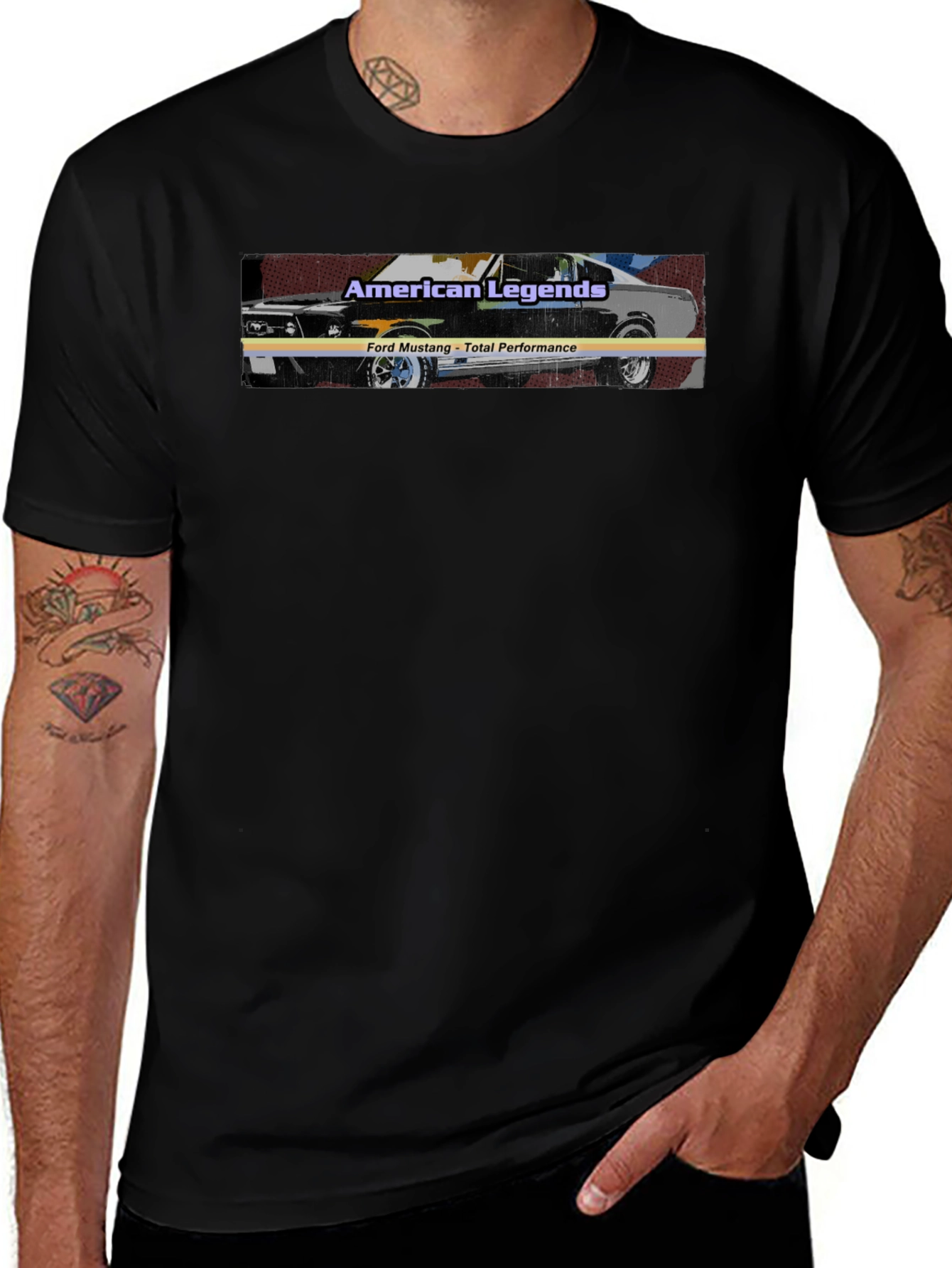 American Legends Mustang Graphic T-Shirt