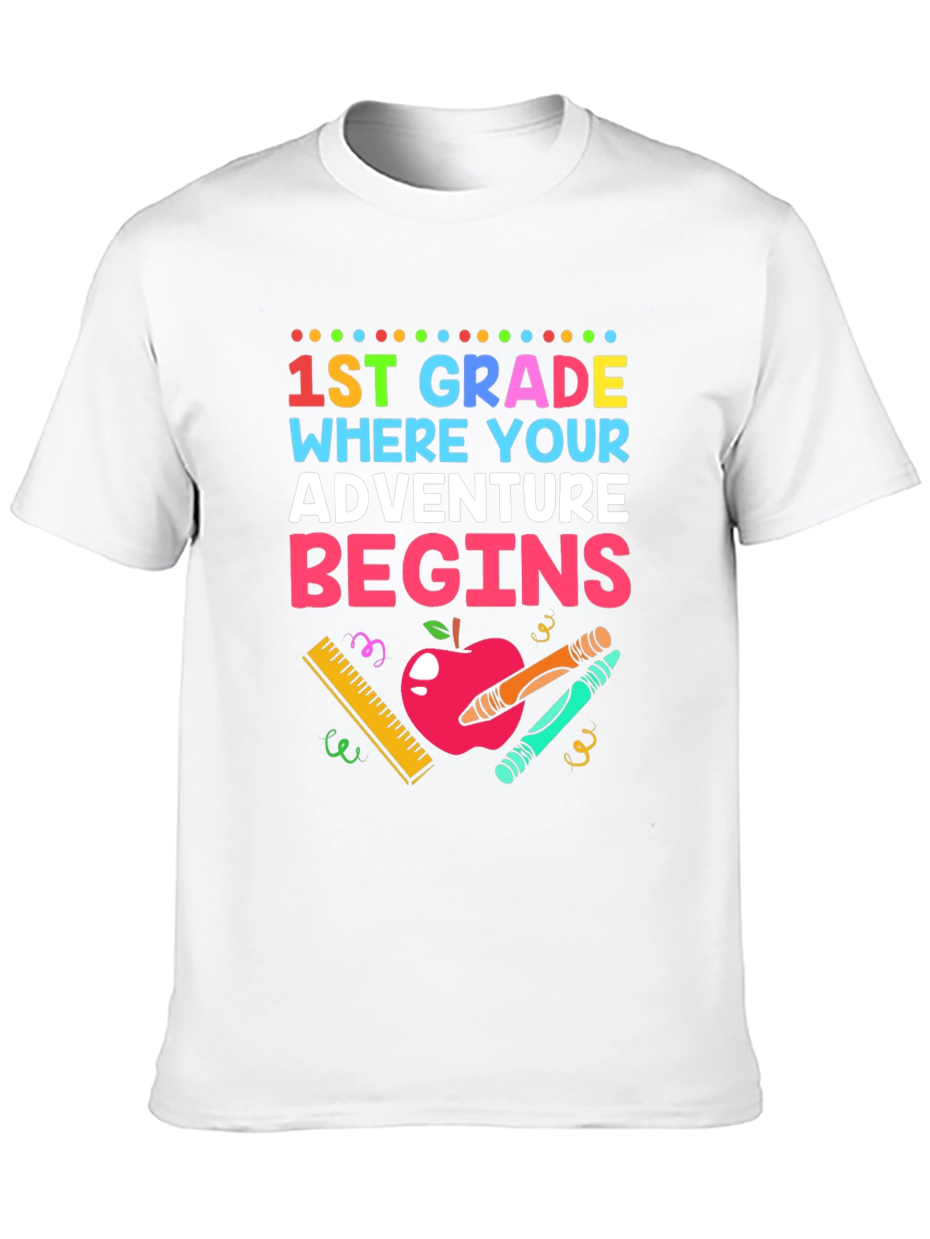 1st Grade Adventure Begins T-Shirt