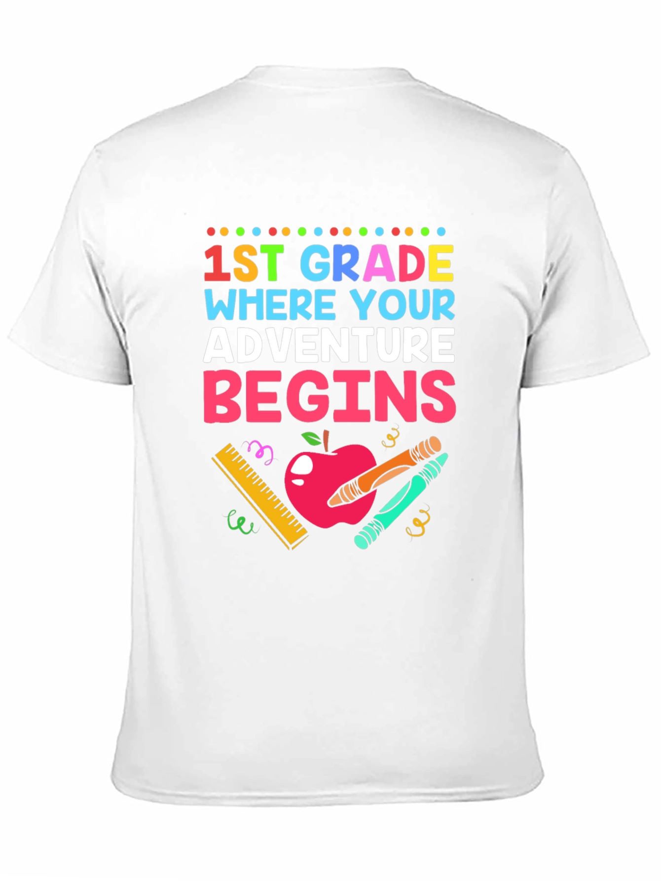 1st Grade Adventure Begins T-Shirt