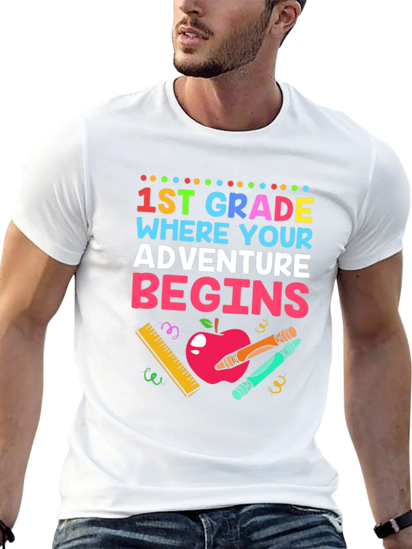 1st Grade Adventure Begins T-Shirt