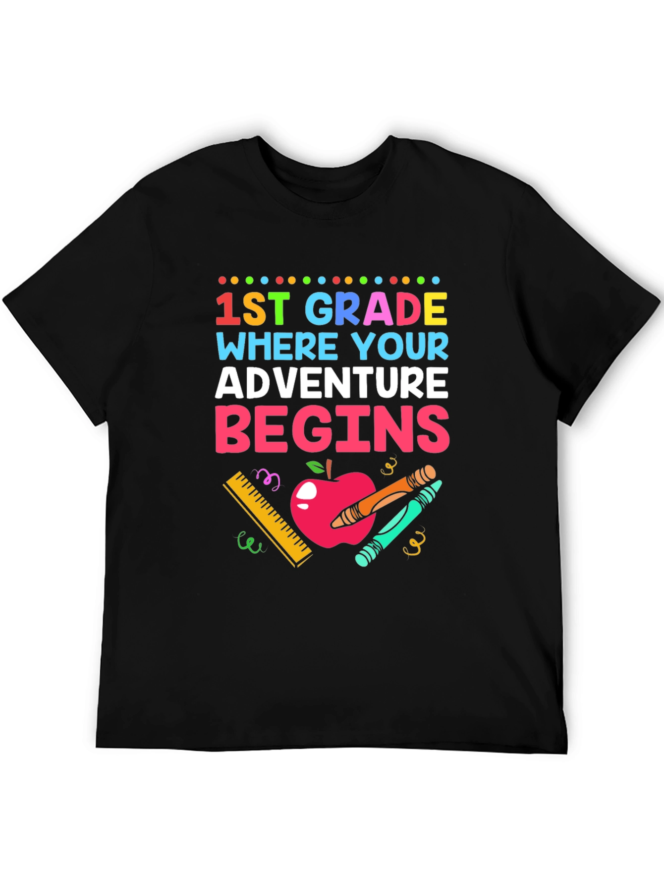 1st Grade Adventure Begins T-Shirt