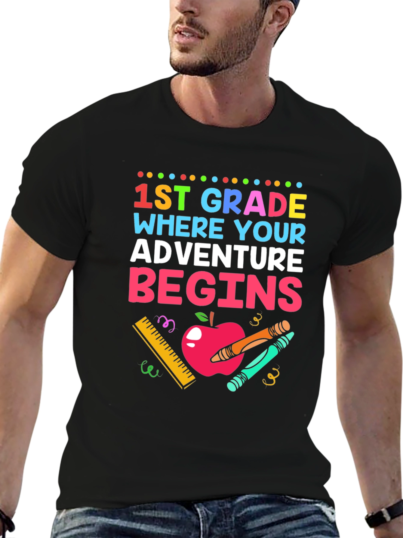 1st Grade Adventure Begins T-Shirt