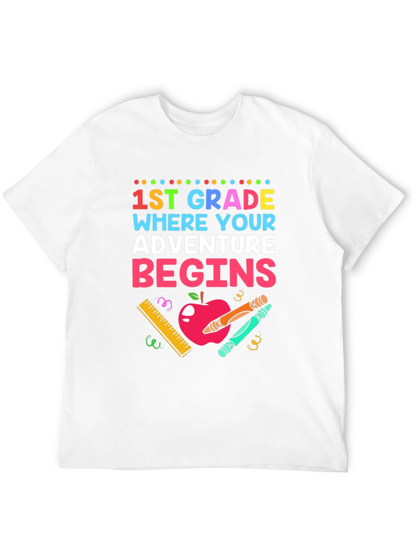 1st Grade Adventure Begins T-Shirt