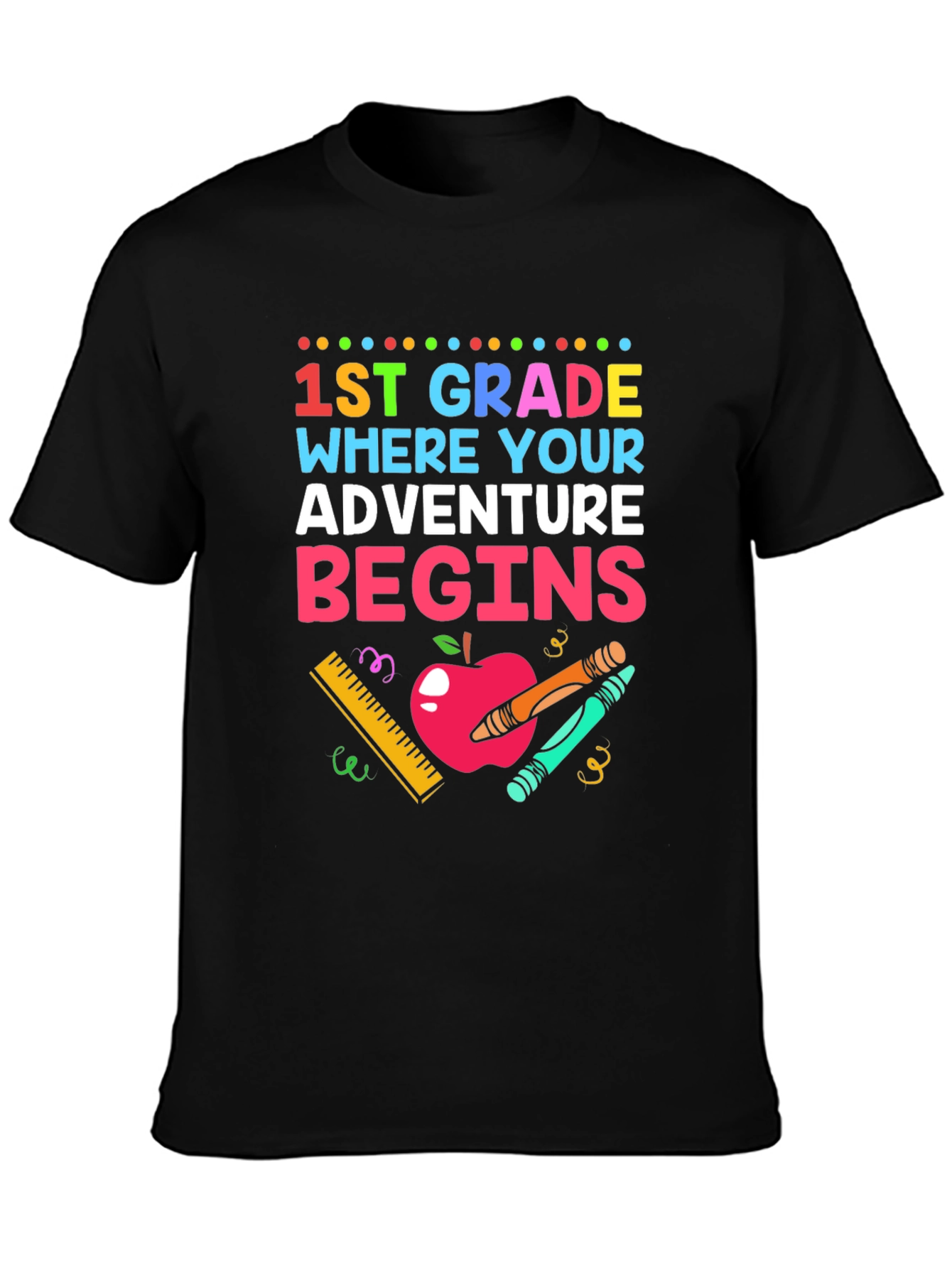 1st Grade Adventure Begins T-Shirt