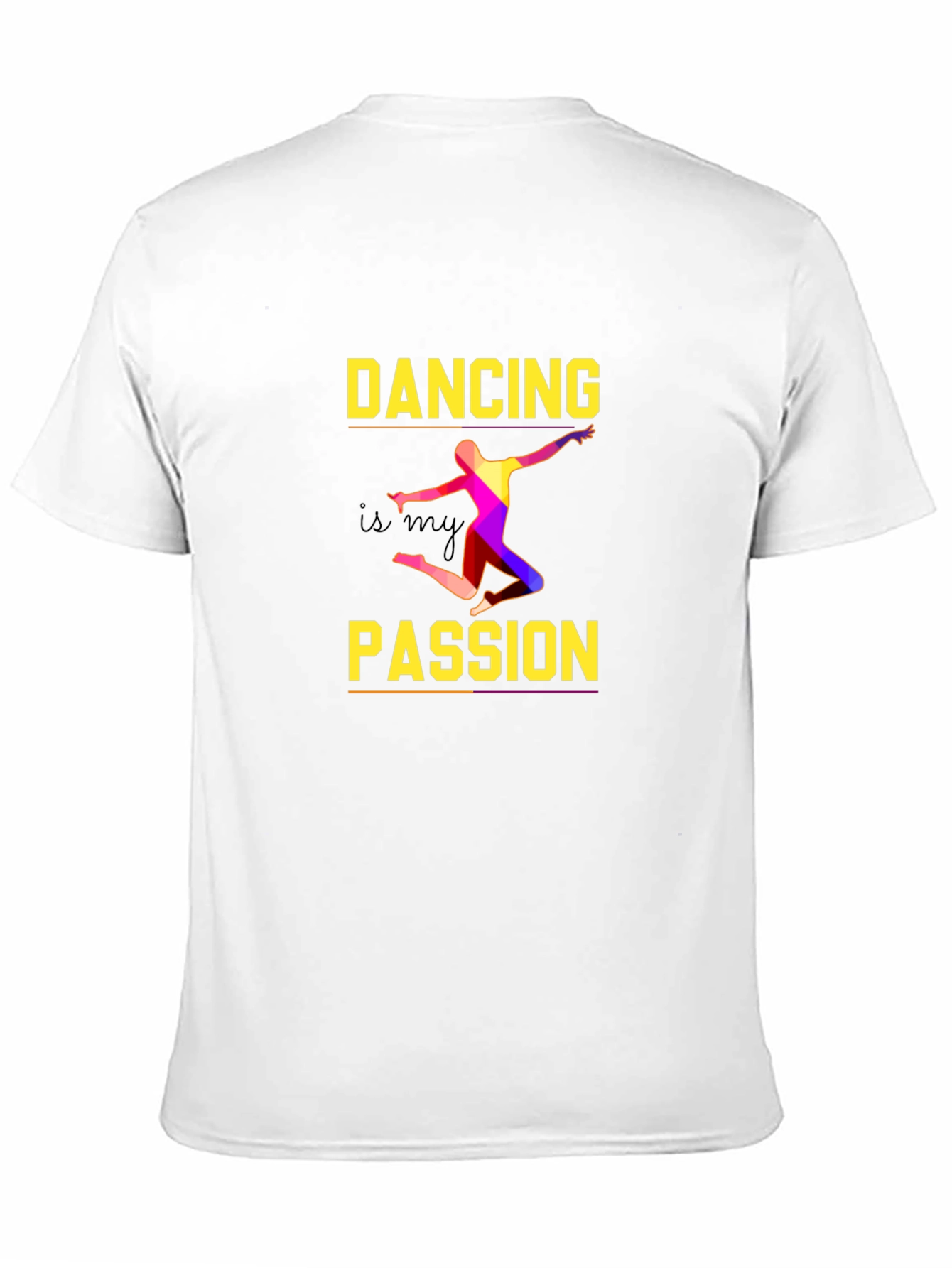 Dancing is My Passion Graphic Tee - Black