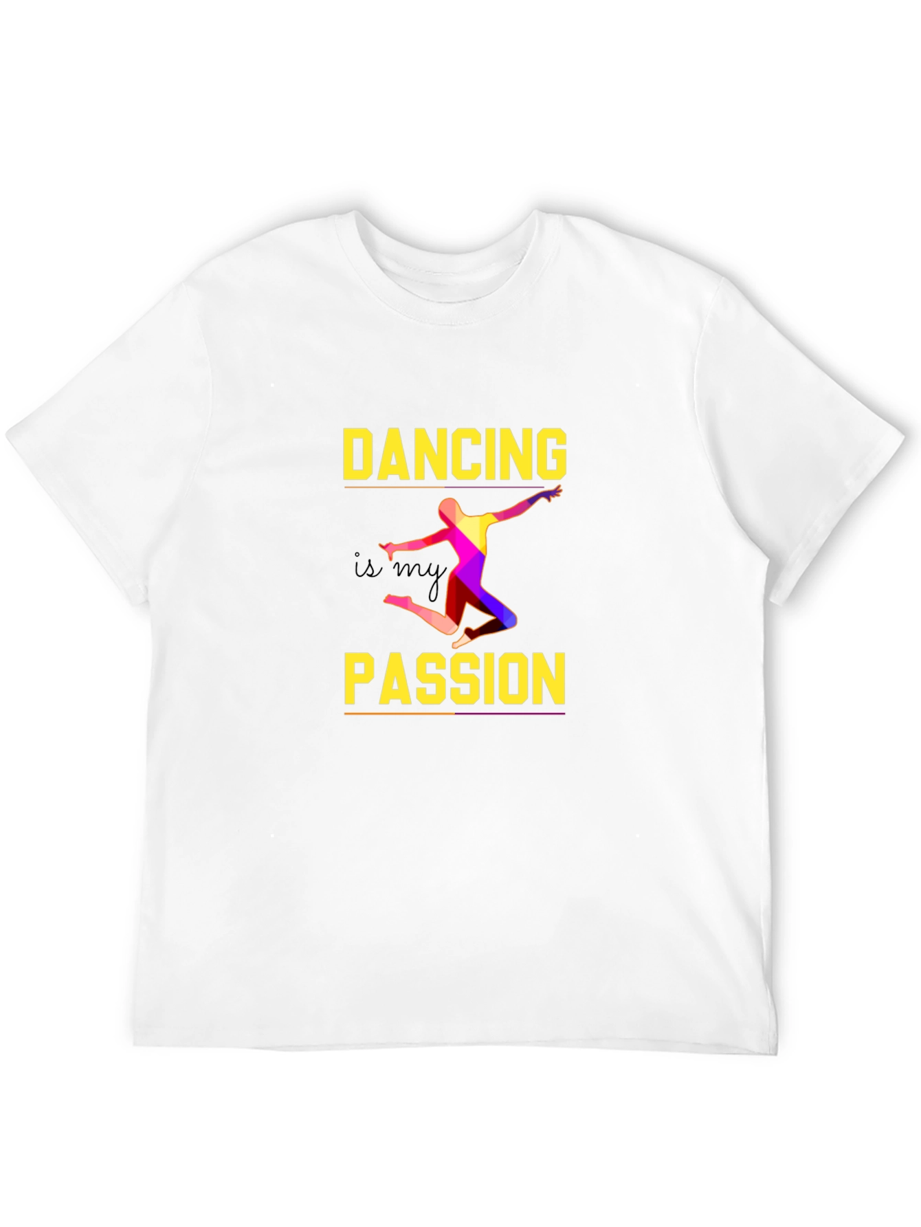 Dancing is My Passion Graphic Tee - Black