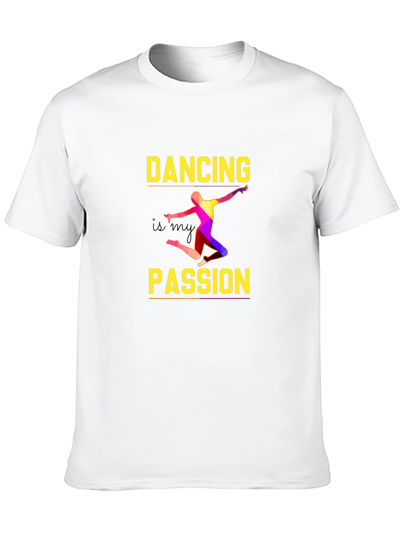 Dancing is My Passion Graphic Tee - Black