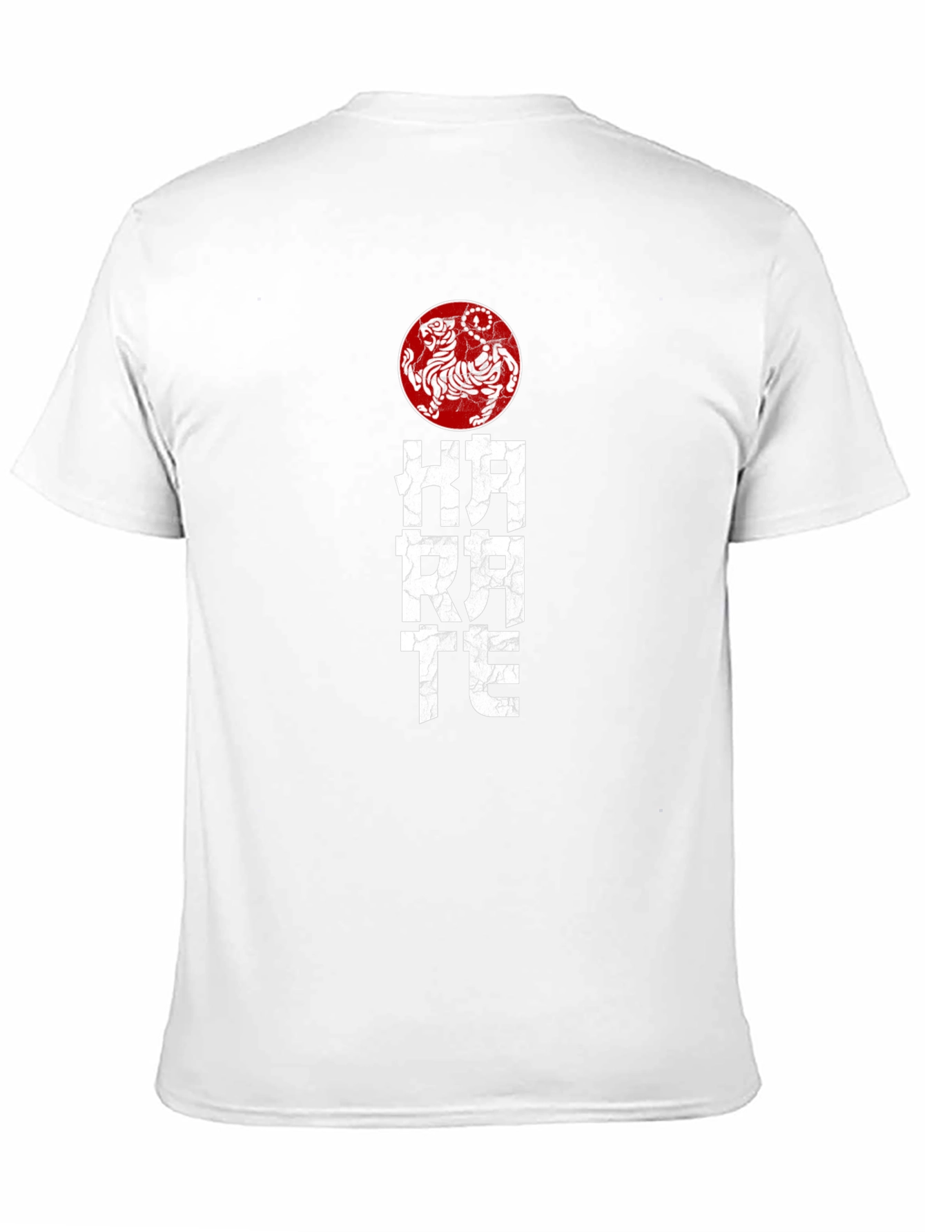 Karate Tiger Graphic Tee - Black Martial Arts T-Shirt
