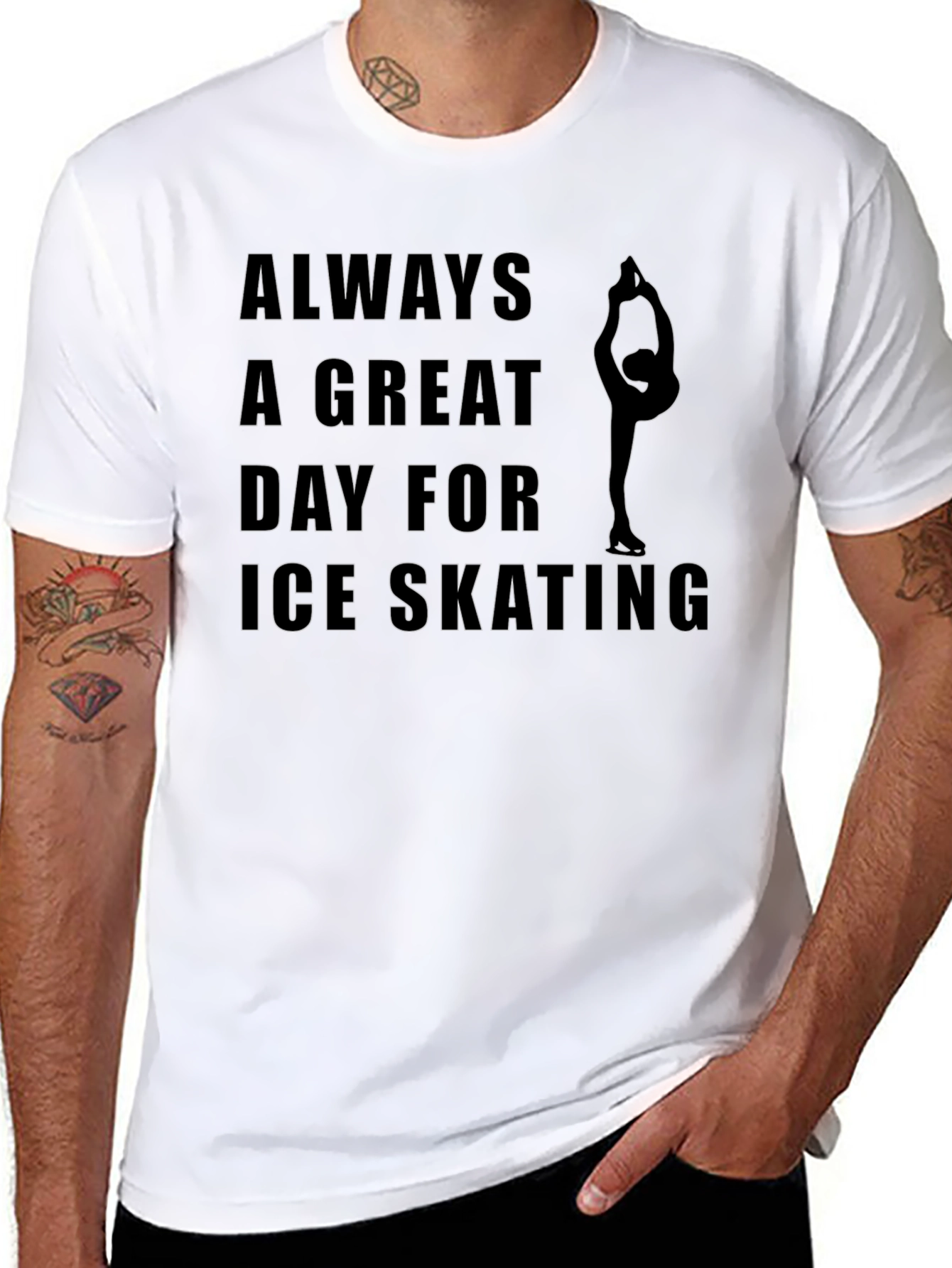 Always a Great Day for Ice Skating T-Shirt