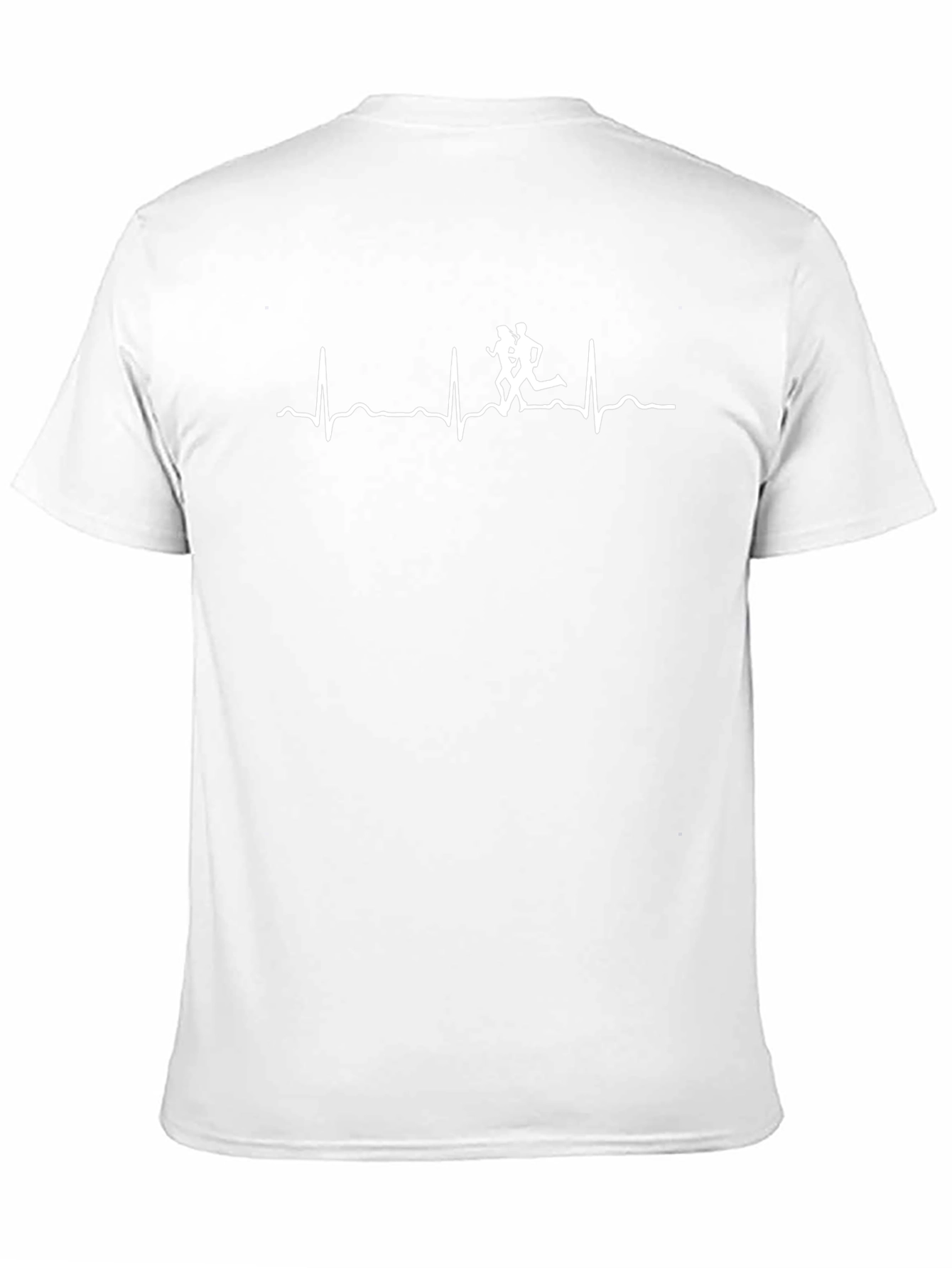 Runners Heartbeat T-Shirt - Black