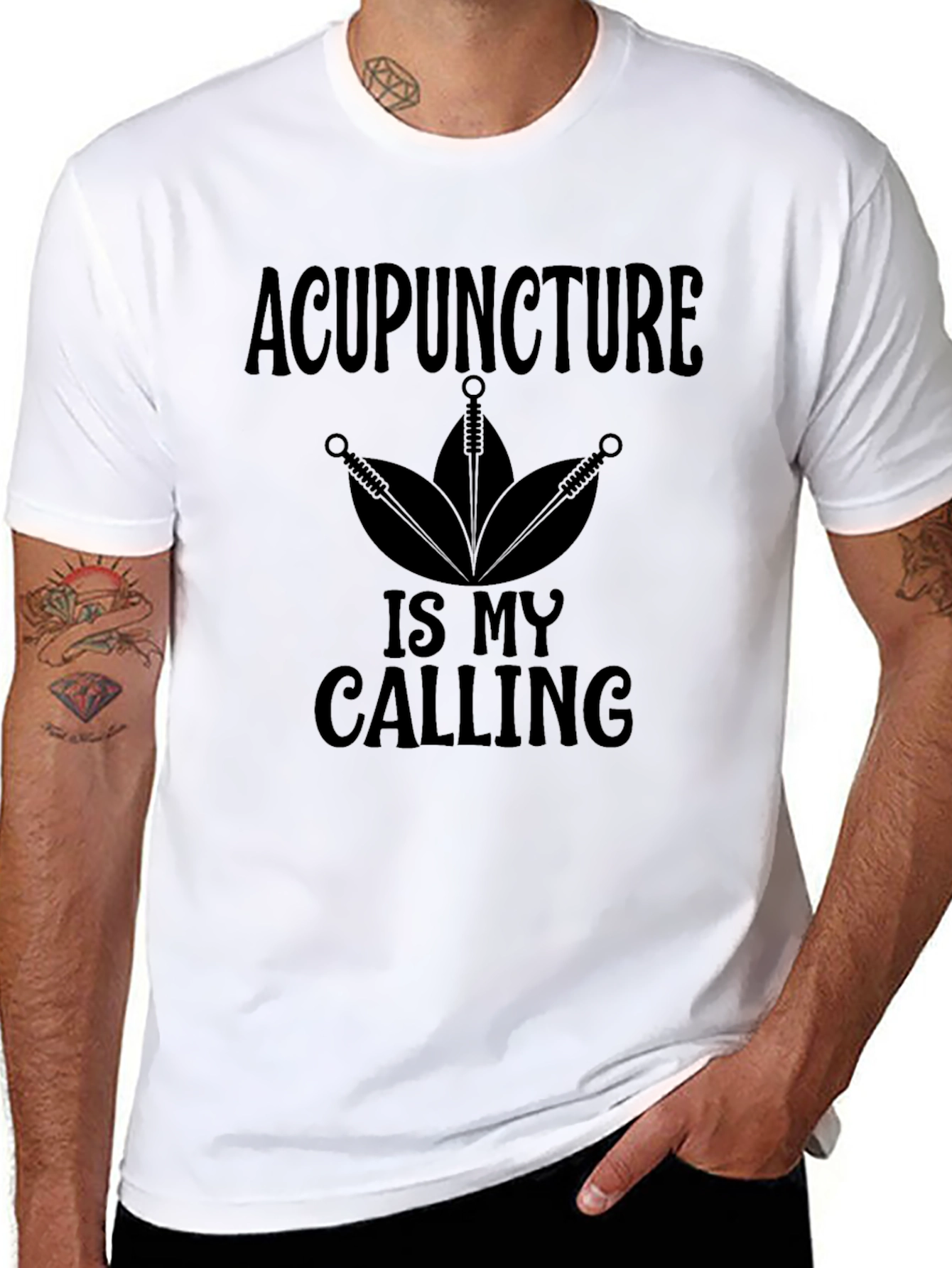 Acupuncture Is My Calling Graphic Tee