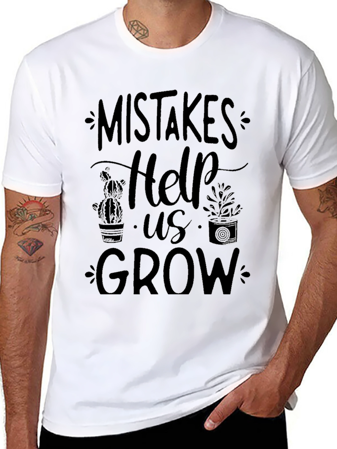 Mistakes Help Us Grow T-Shirt