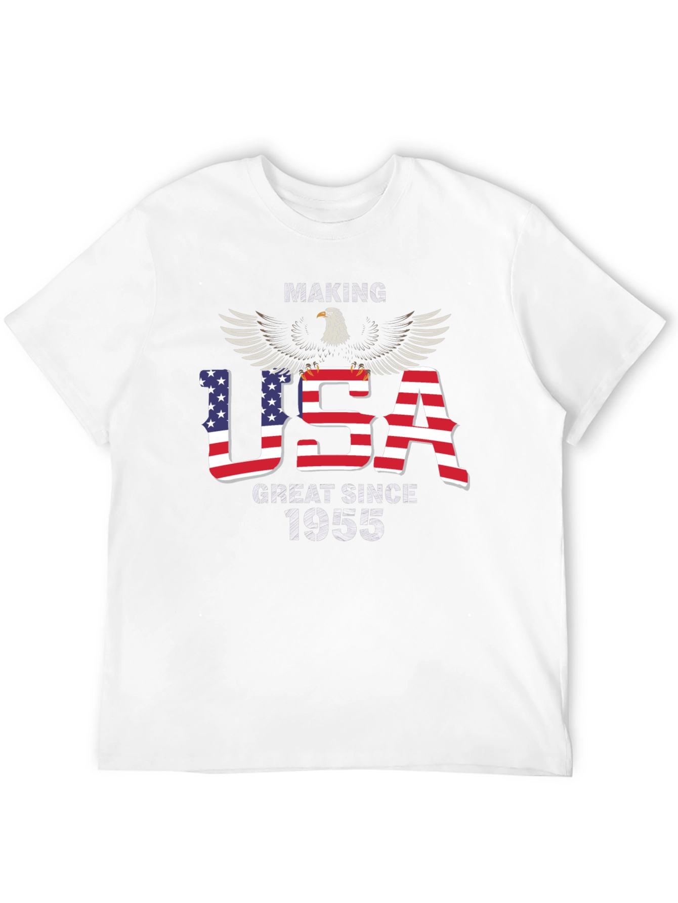 USA Great Since 1955 Eagle Patriotic T-Shirt