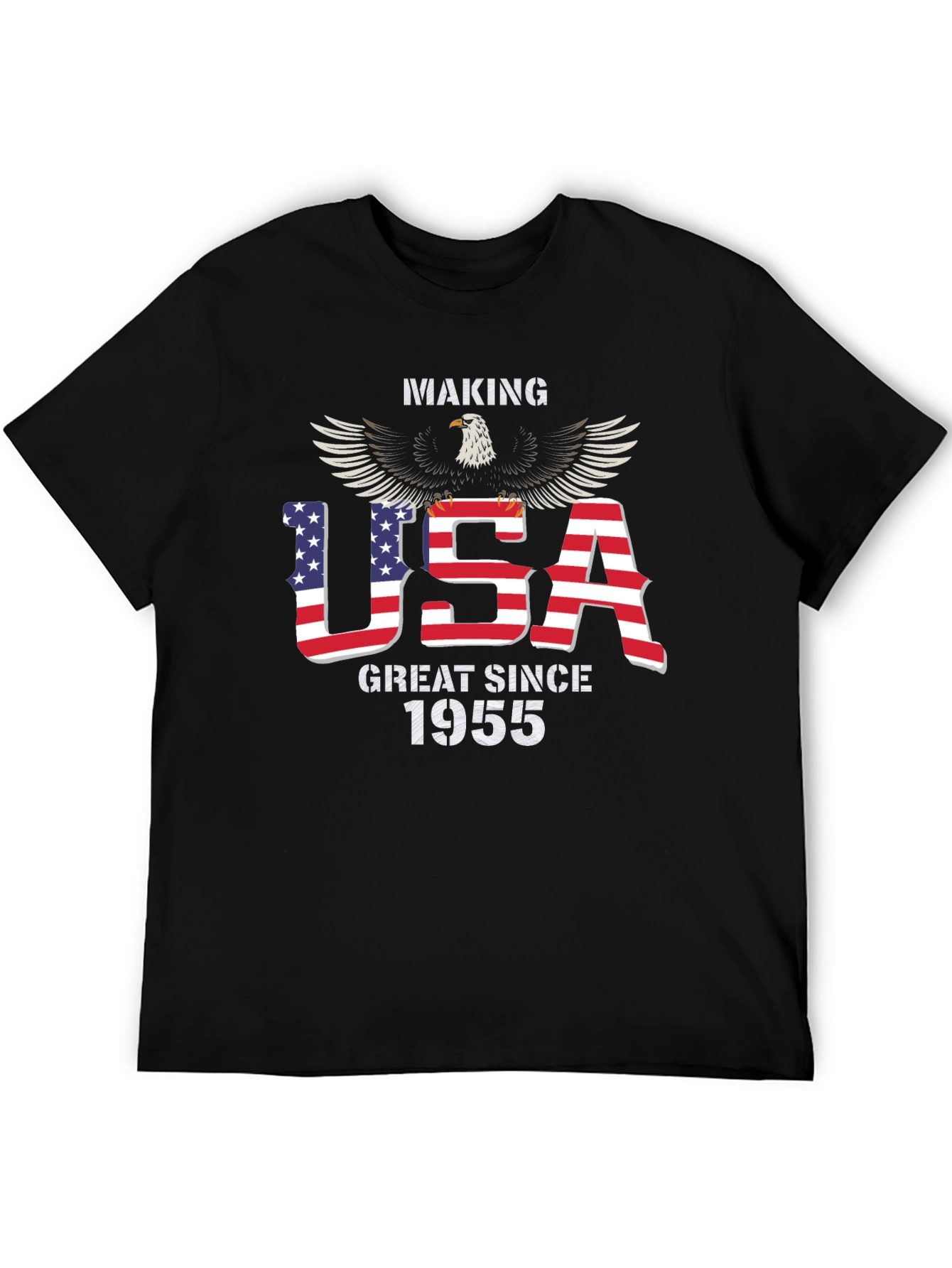 USA Great Since 1955 Eagle Patriotic T-Shirt