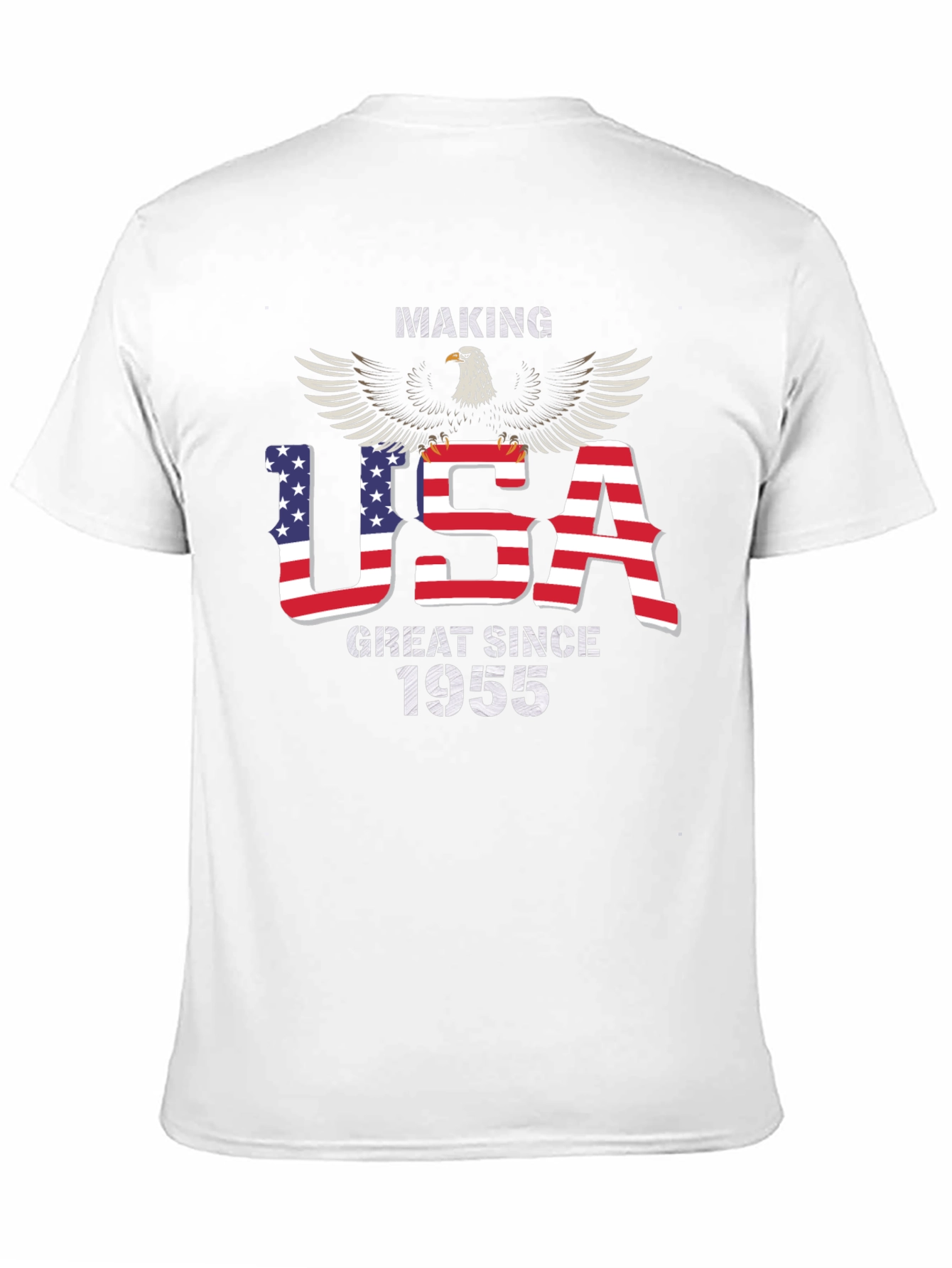 USA Great Since 1955 Eagle Patriotic T-Shirt