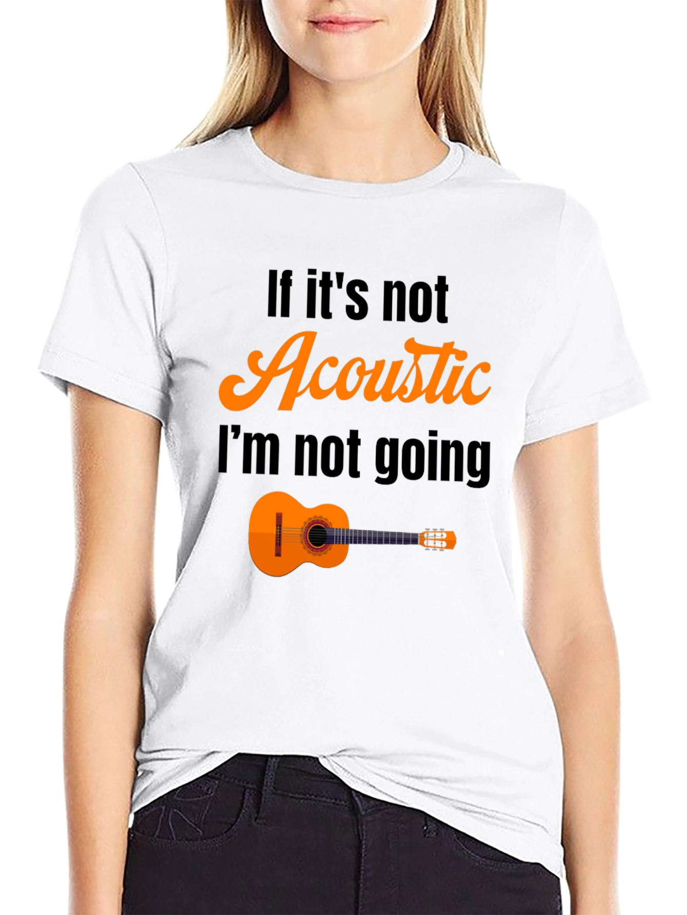 Acoustic Music T-Shirt - Funny Musician Tee