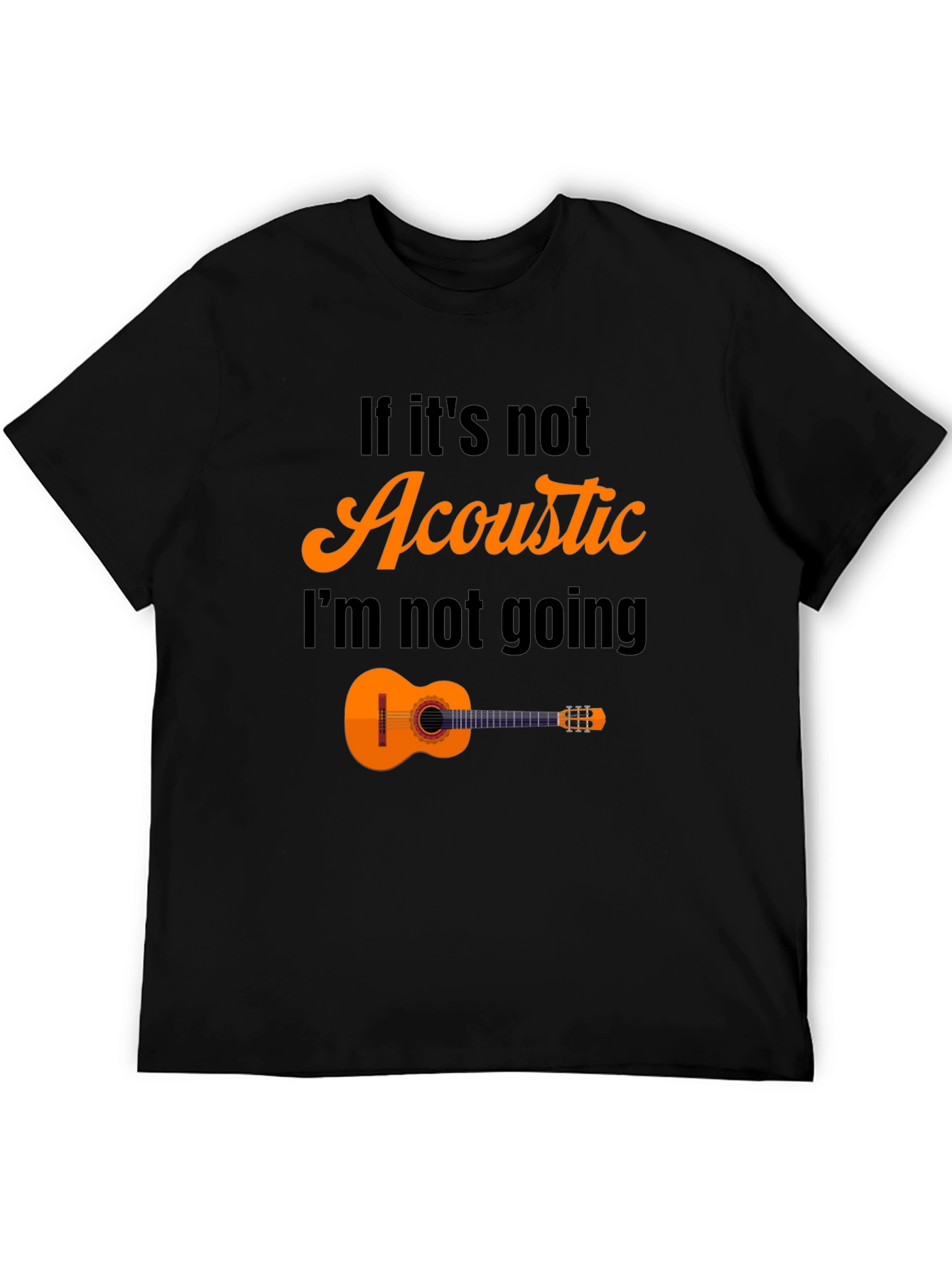 Acoustic Music T-Shirt - Funny Musician Tee