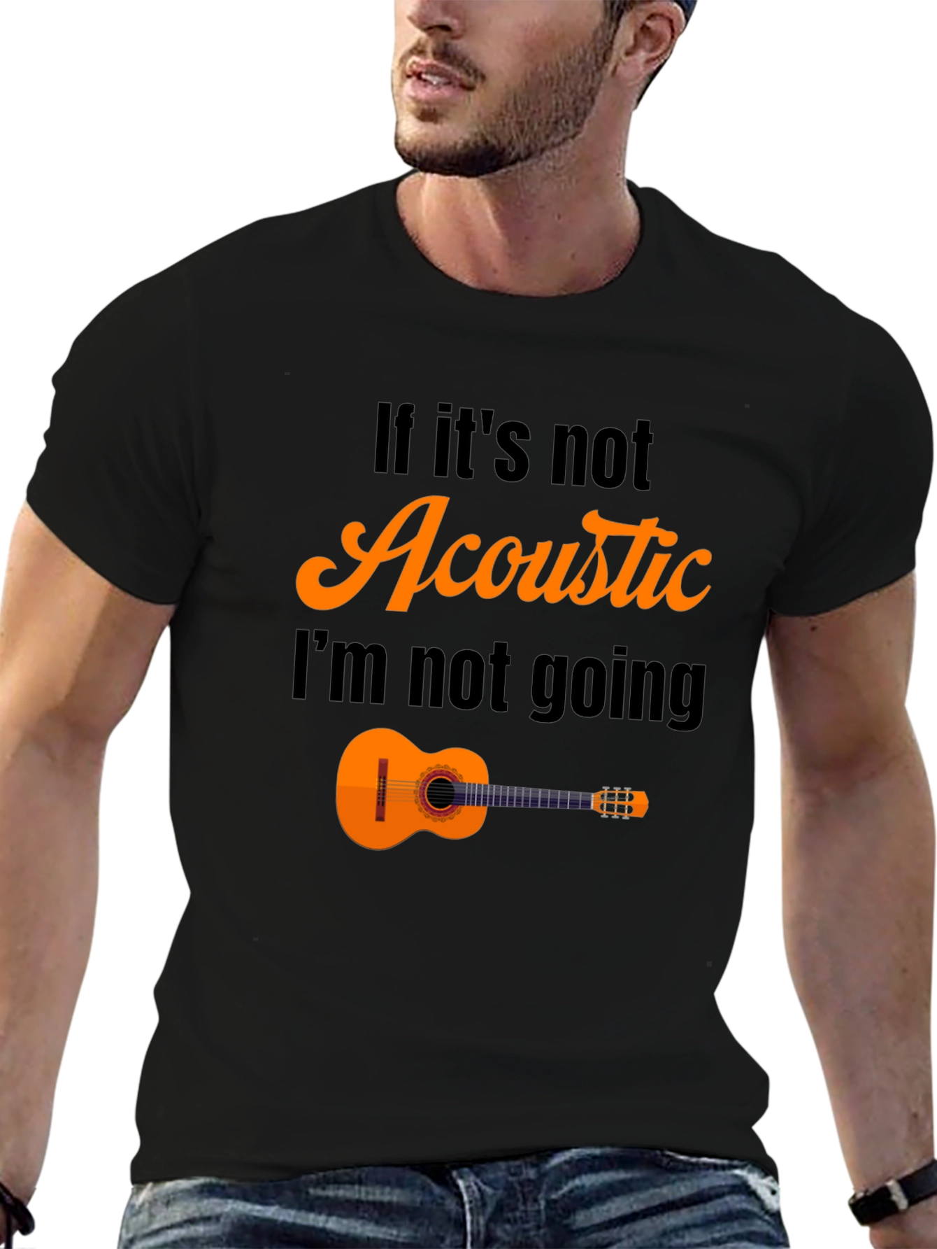 Acoustic Music T-Shirt - Funny Musician Tee
