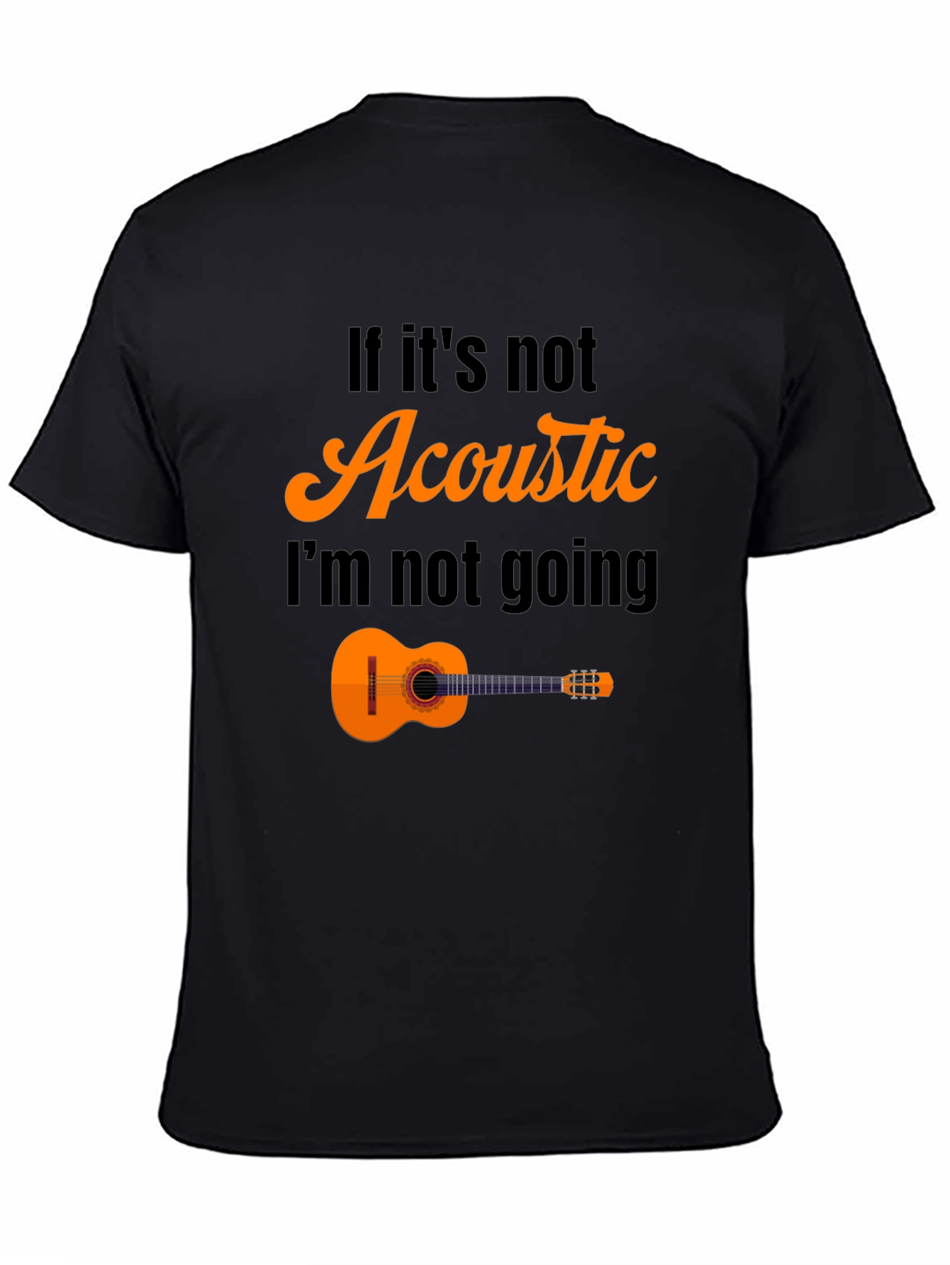 Acoustic Music T-Shirt - Funny Musician Tee
