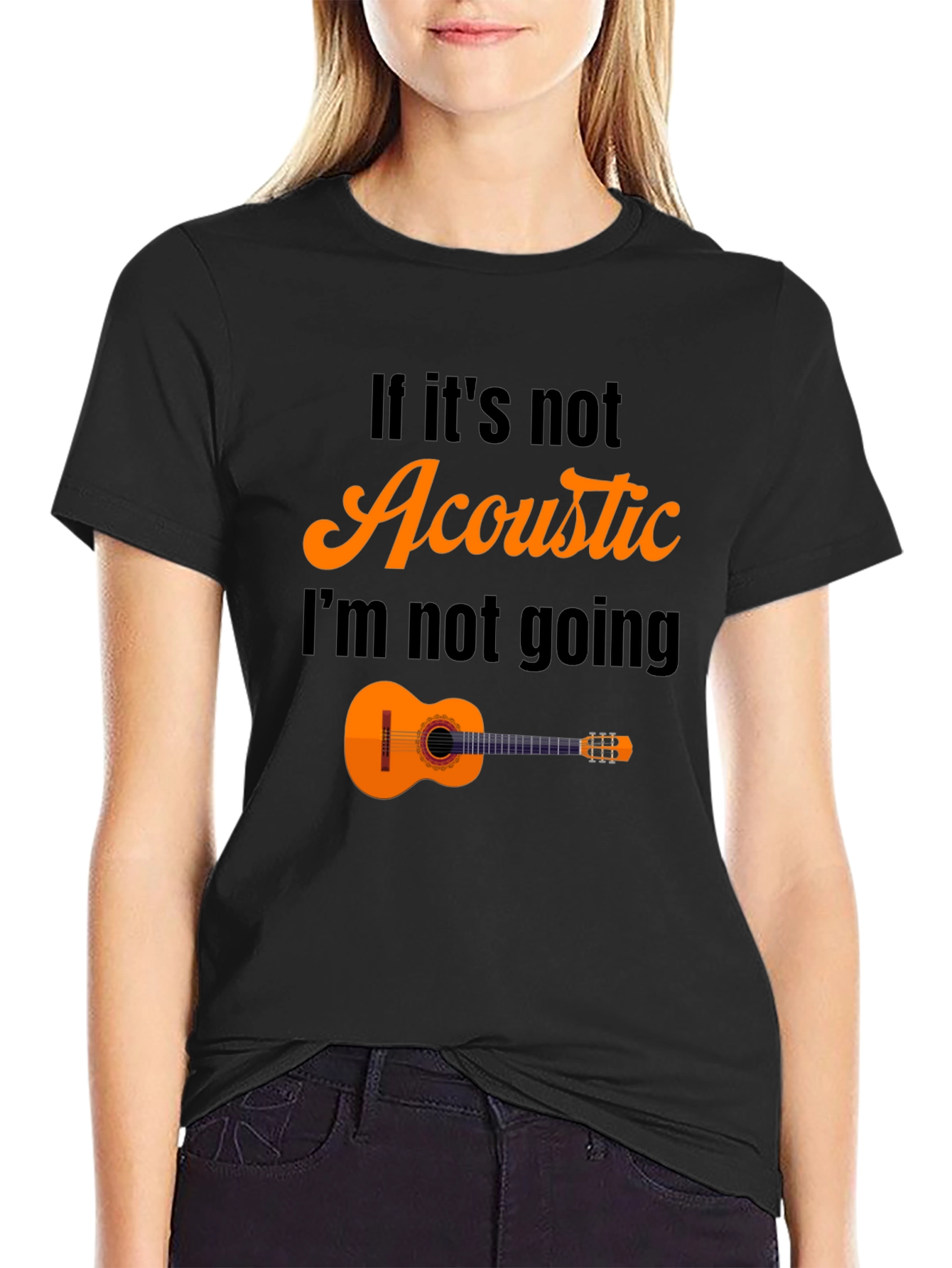 Acoustic Music T-Shirt - Funny Musician Tee