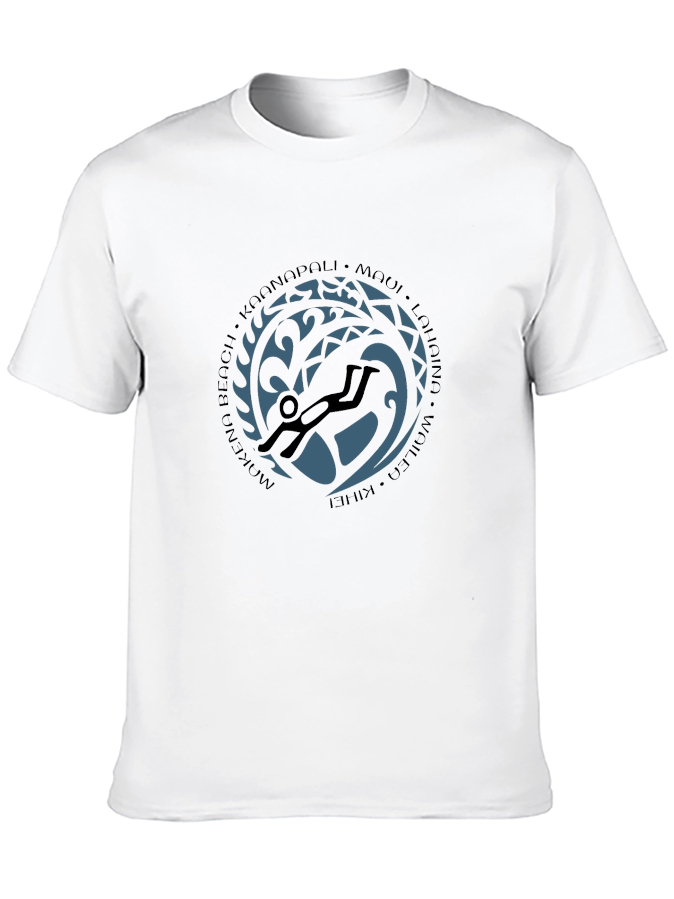 Maui Scuba Diving T-Shirt - Kaanapali Kihei Wailea