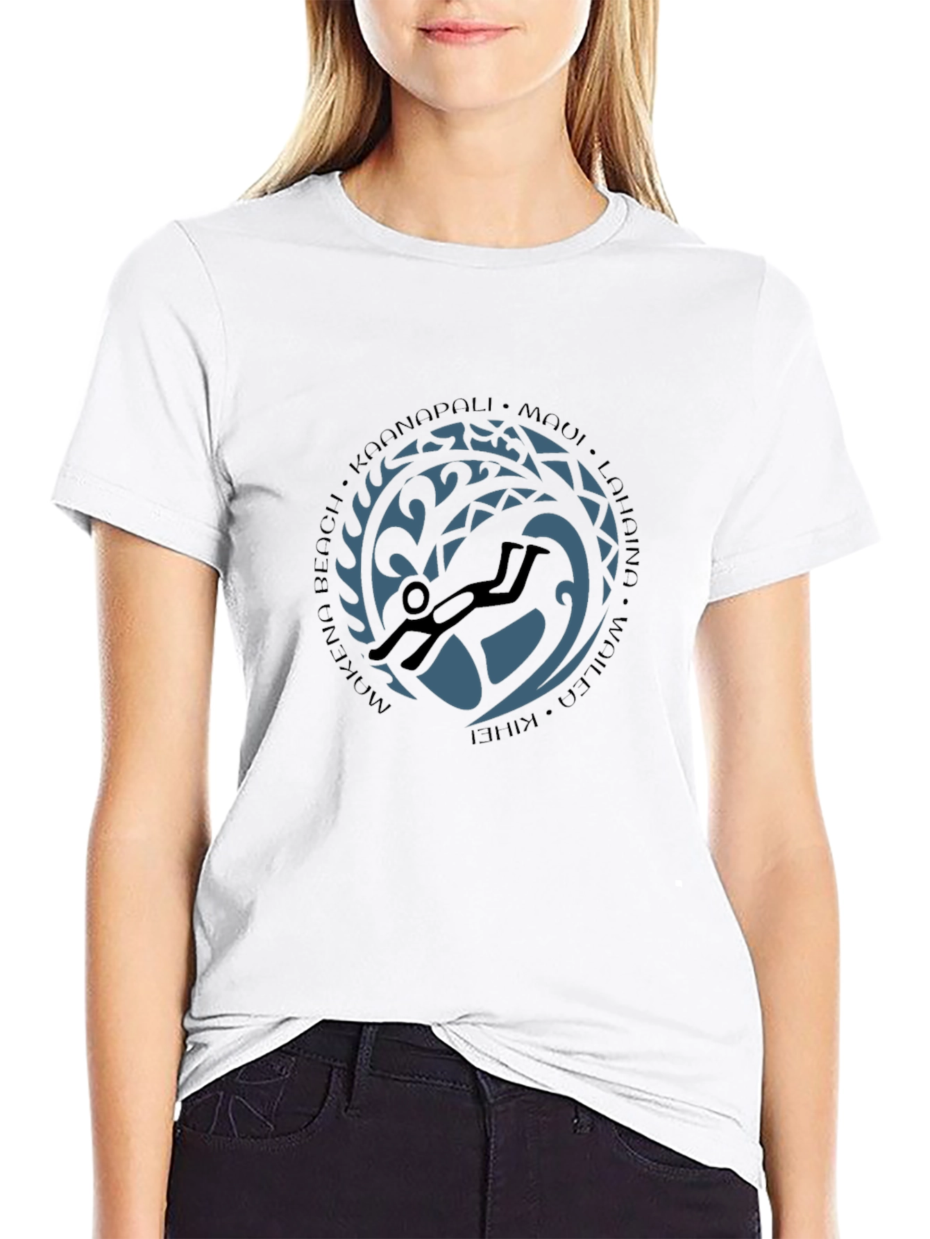 Maui Scuba Diving T-Shirt - Kaanapali Kihei Wailea