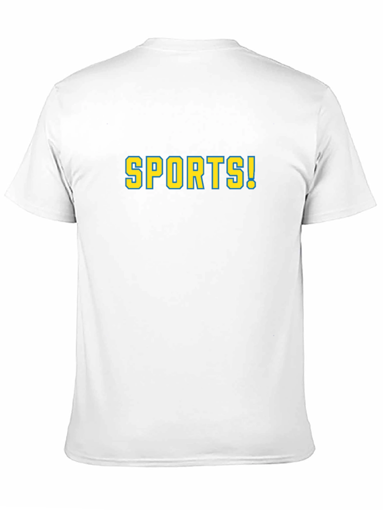 Sports! Graphic Tee - Black Cotton T-Shirt