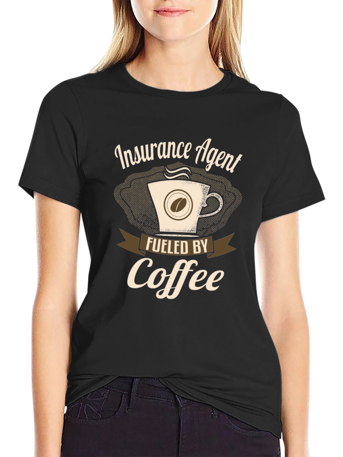Insurance Agent Fueled By Coffee T-Shirt