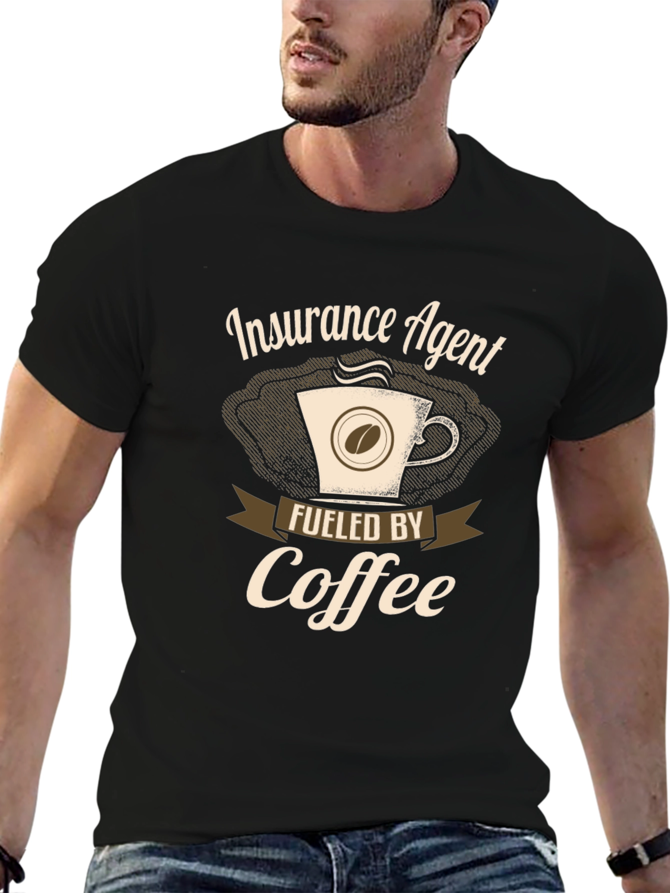 Insurance Agent Fueled By Coffee T-Shirt