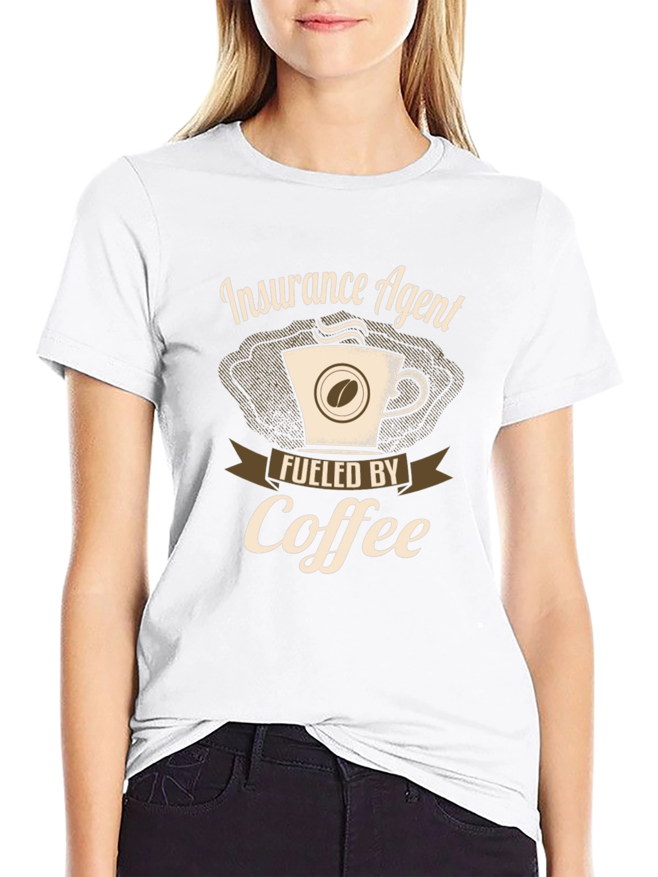 Insurance Agent Fueled By Coffee T-Shirt