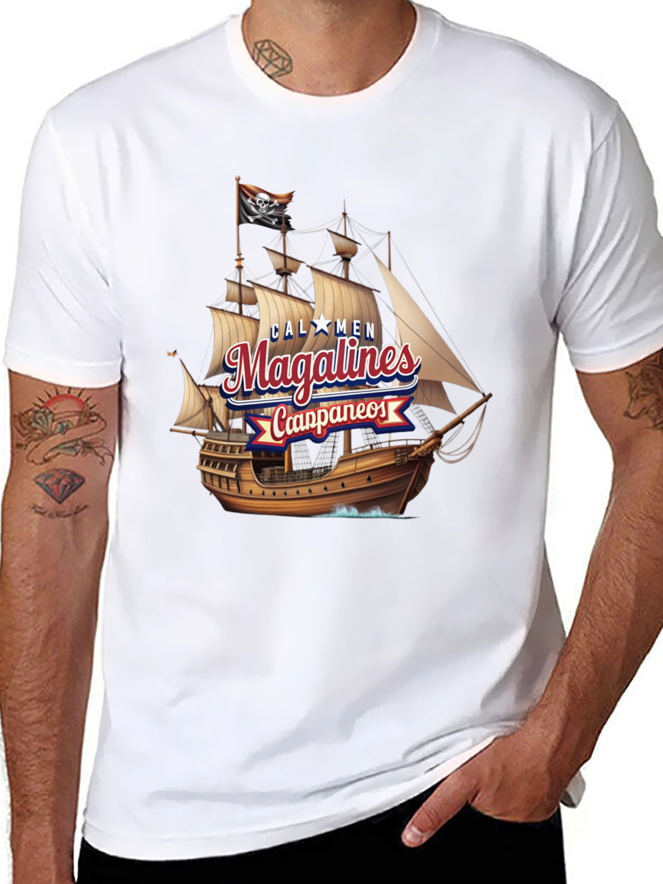 Calymen Magallanes T-Shirt - Pirate Ship