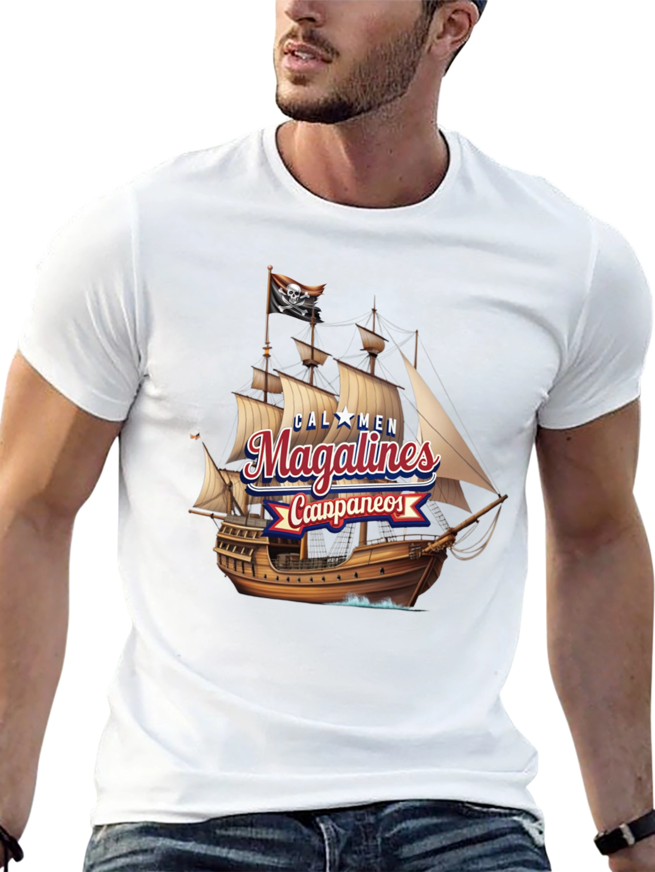 Calymen Magallanes T-Shirt - Pirate Ship