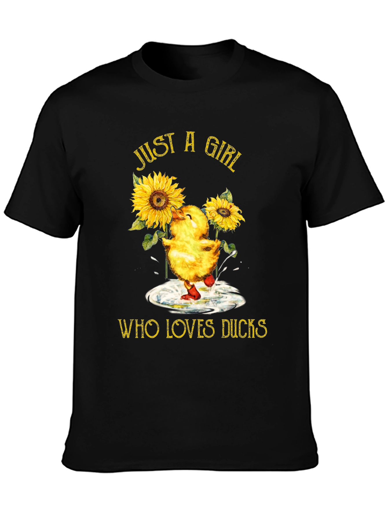 Just A Girl Who Loves Ducks T-Shirt
