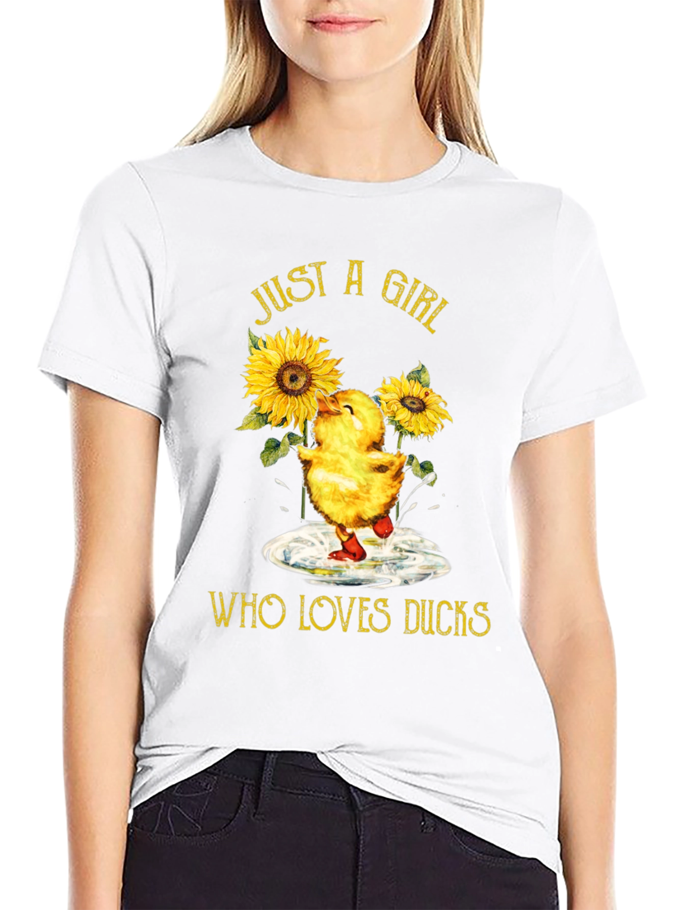 Just A Girl Who Loves Ducks T-Shirt