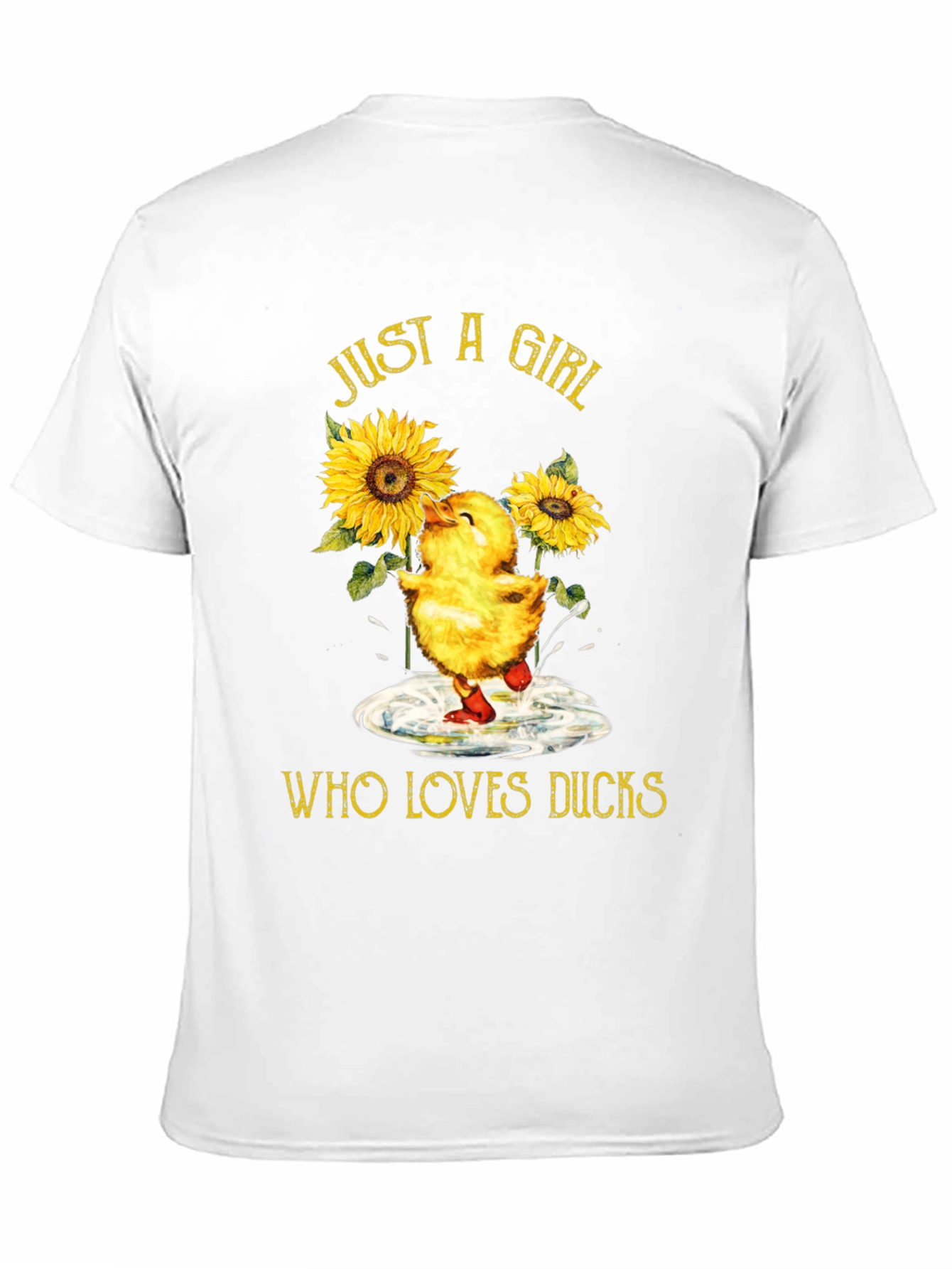 Just A Girl Who Loves Ducks T-Shirt