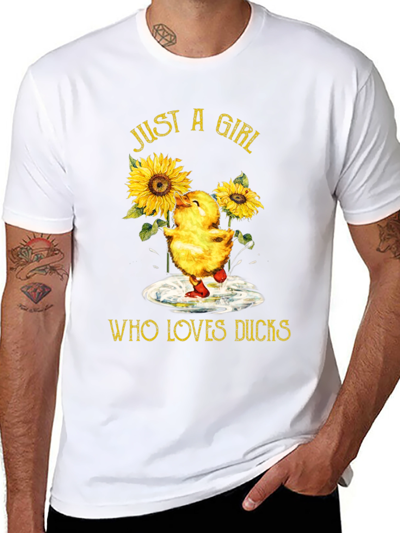 Just A Girl Who Loves Ducks T-Shirt