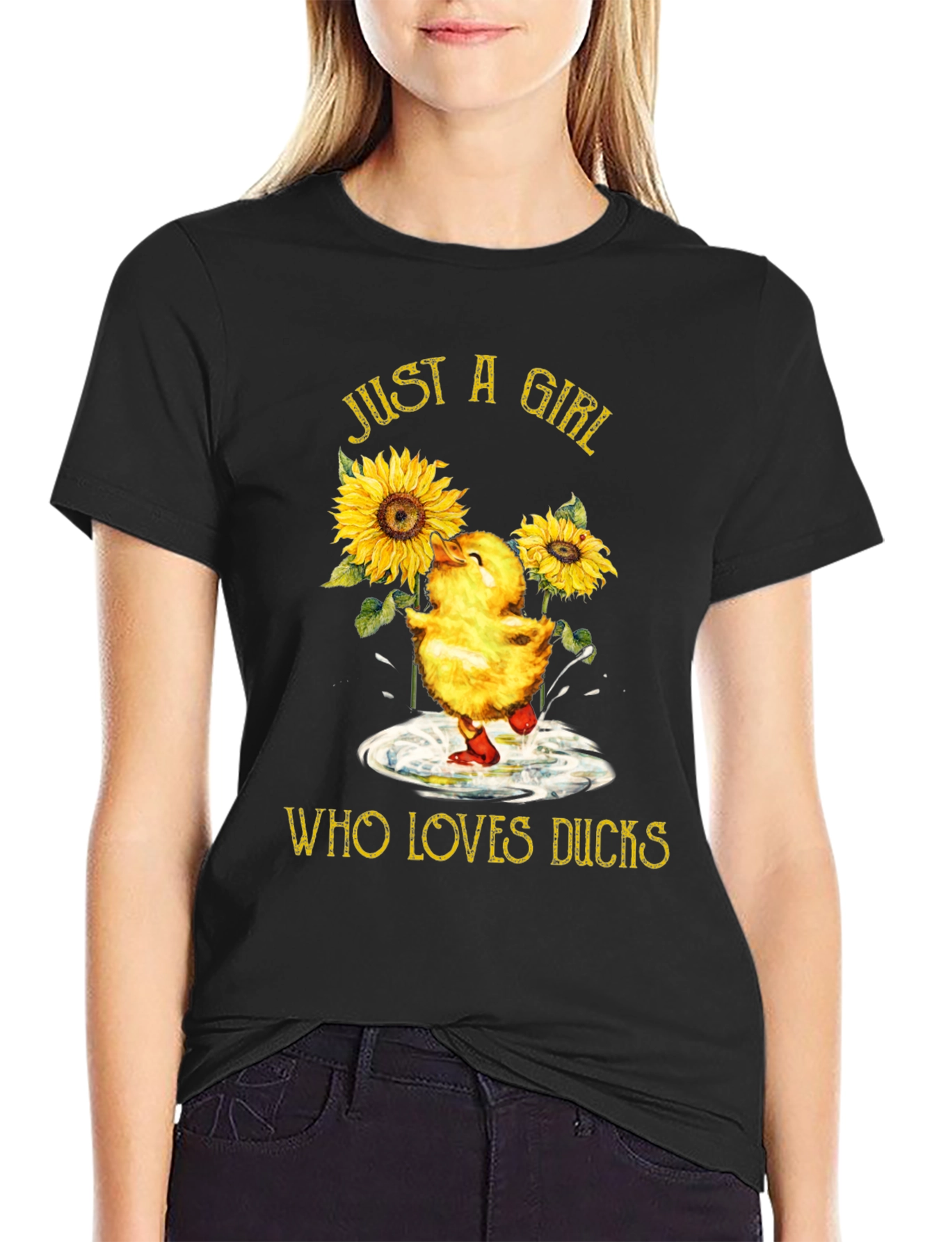 Just A Girl Who Loves Ducks T-Shirt