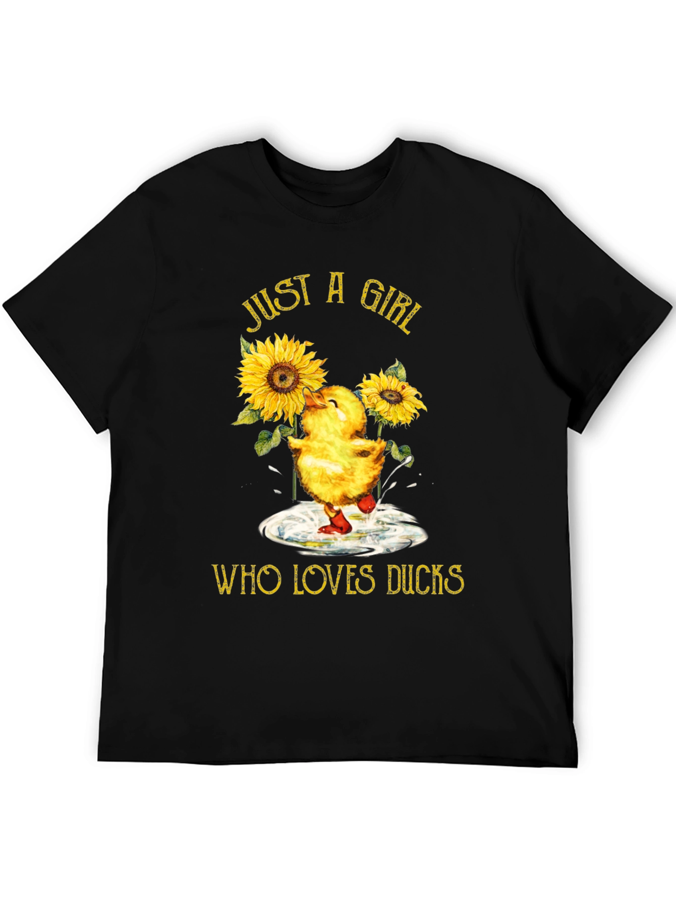 Just A Girl Who Loves Ducks T-Shirt
