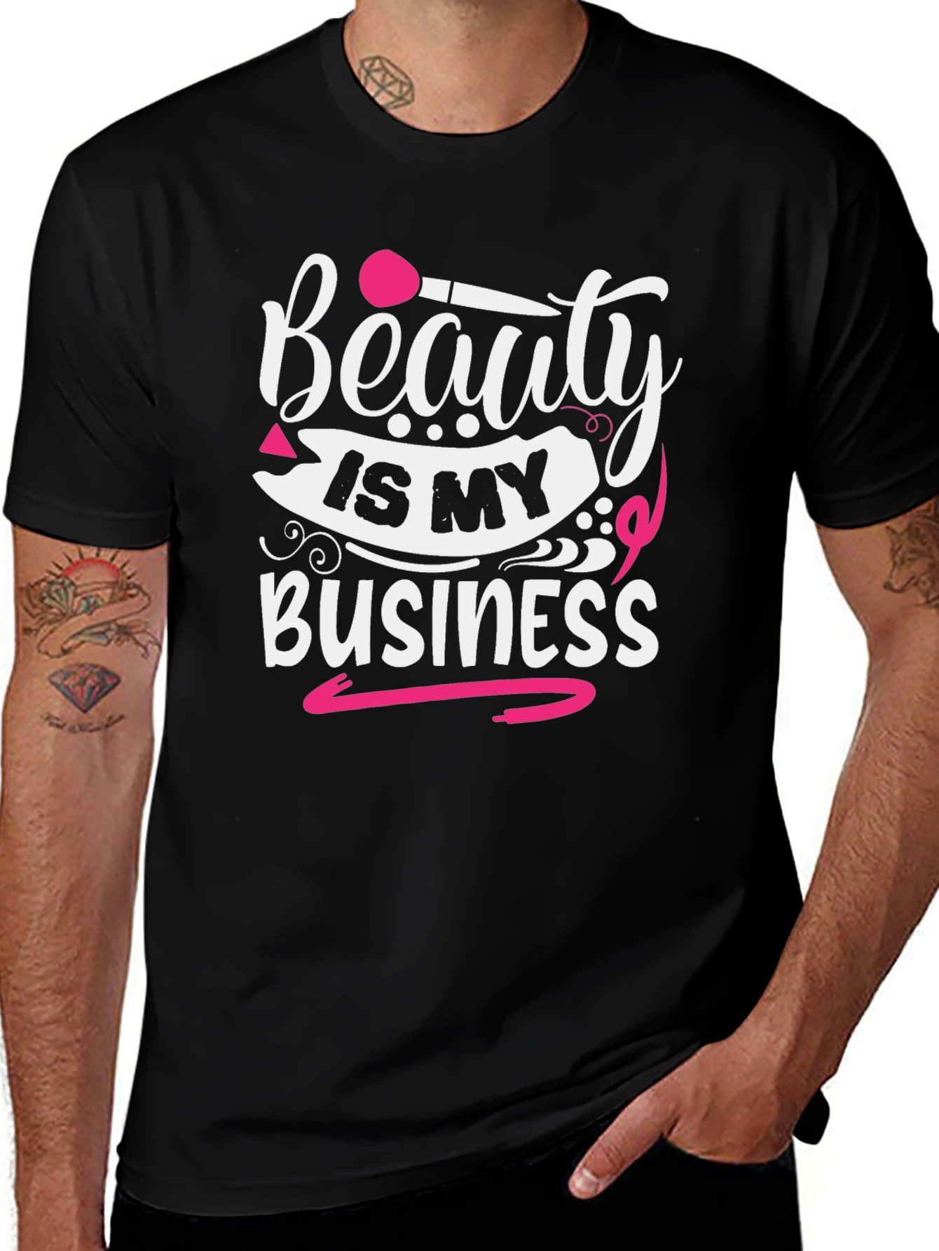 Beauty Is My Business T-Shirt - Stylish Graphic Tee